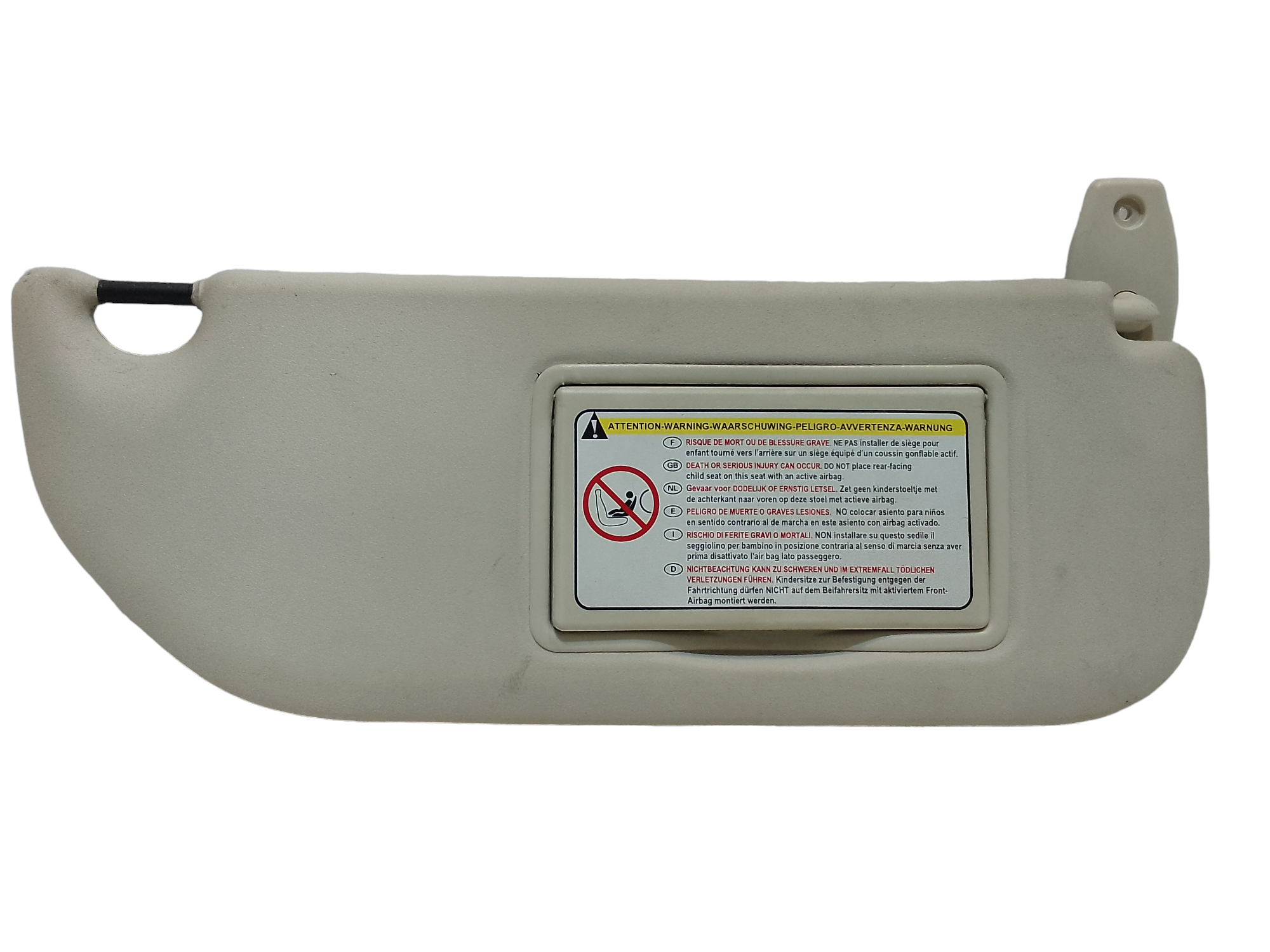 Aletta Parasole Parabrezza Destro Usato