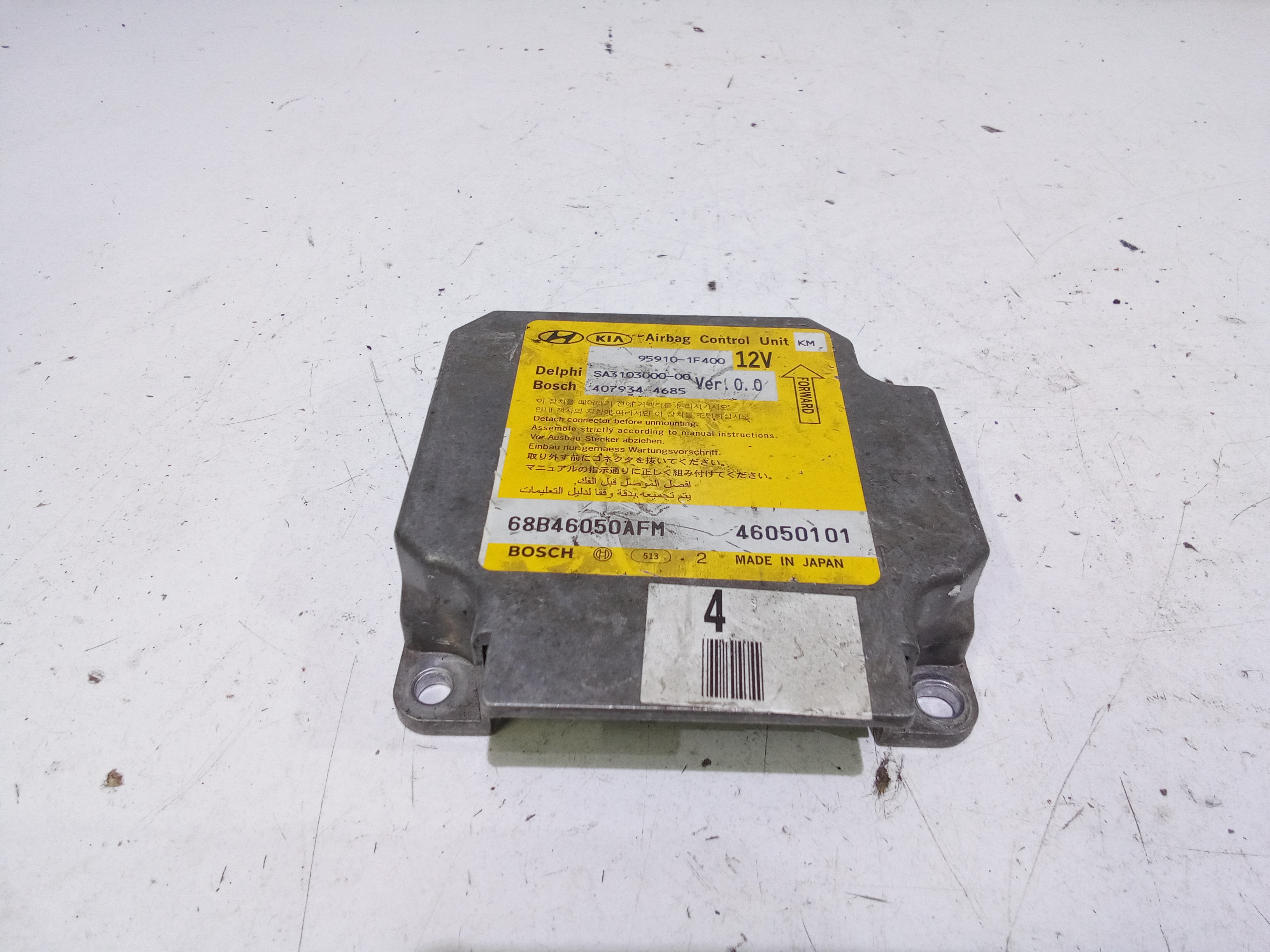 Centralina Comando Airbag 959101F200 Usato