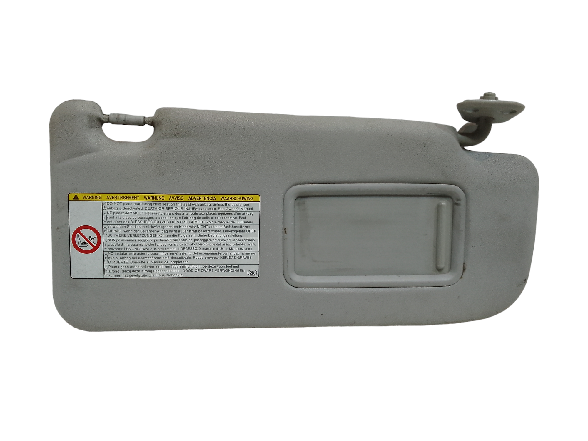 Aletta Parasole Parabrezza Destro 74310B4070B0 Usato