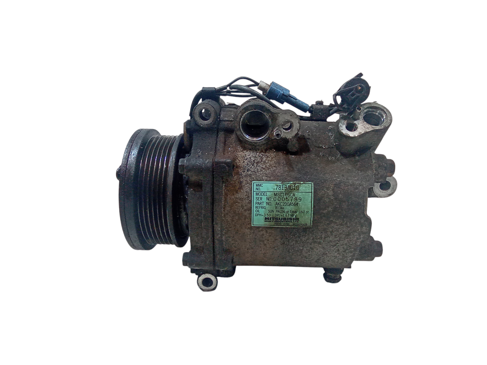 Compressore A/c 7813A010 Usato