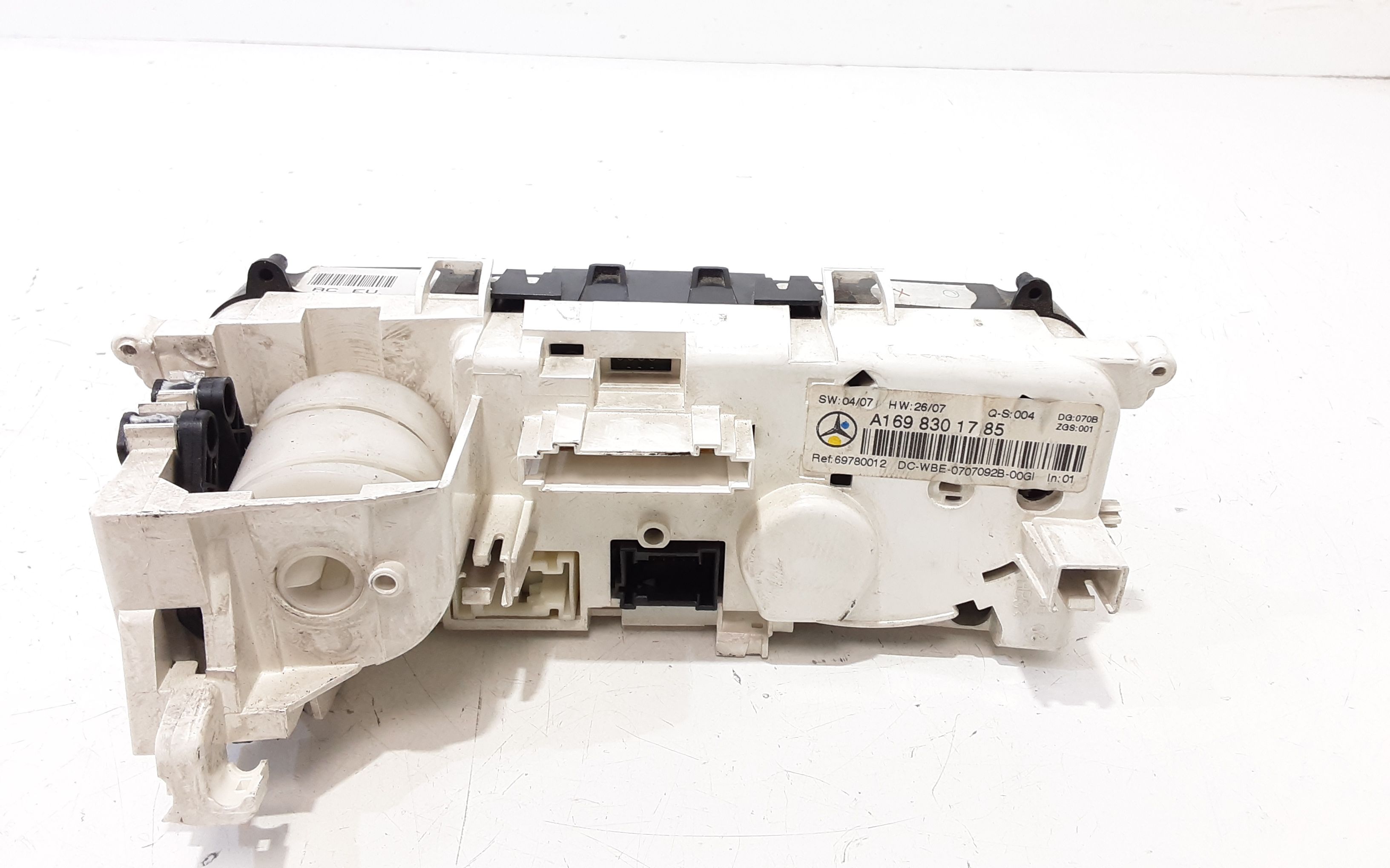 Blocco Comando Climatizzazione A1698302585 Usato