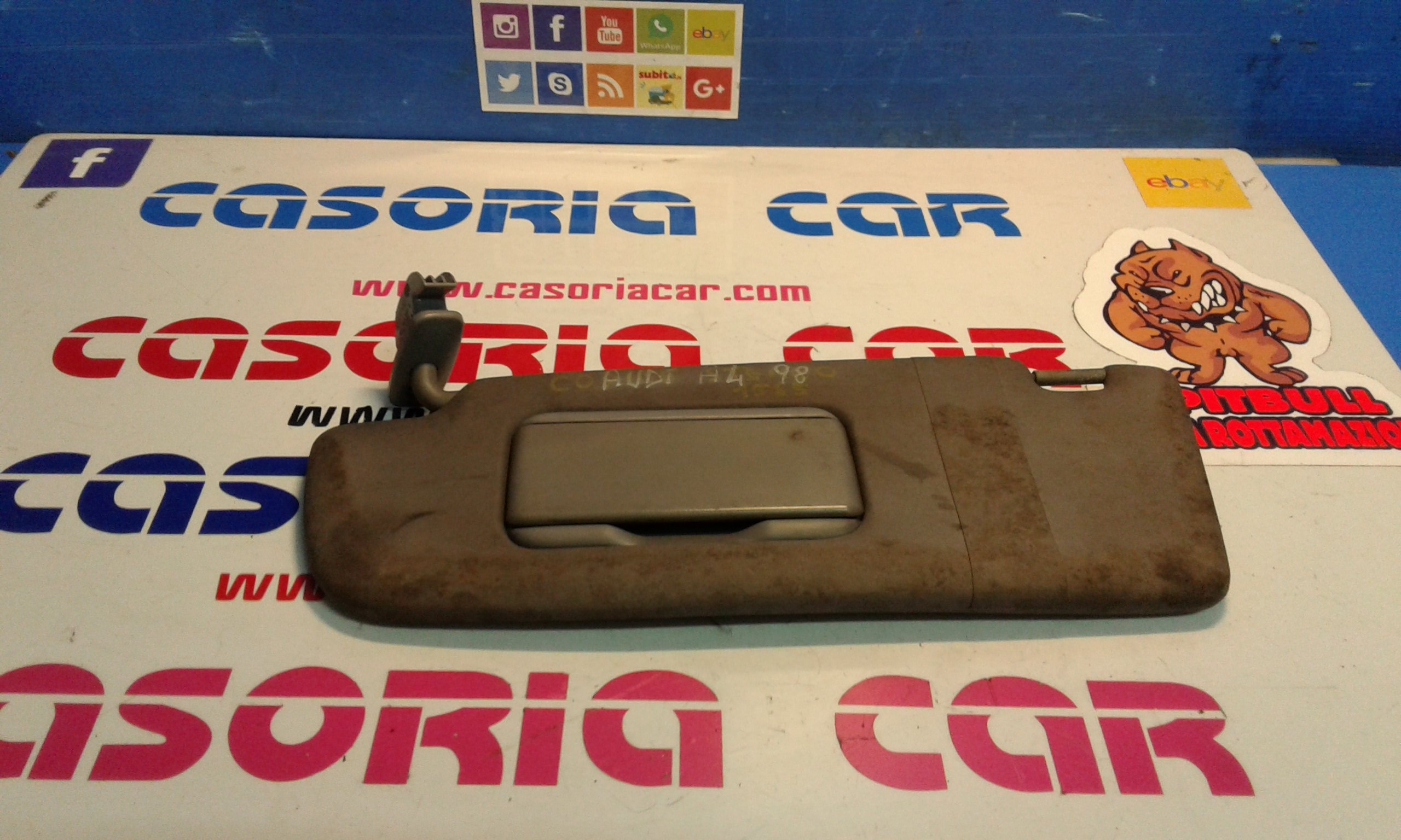 Aletta Parasole Parabrezza Sinistro Usato