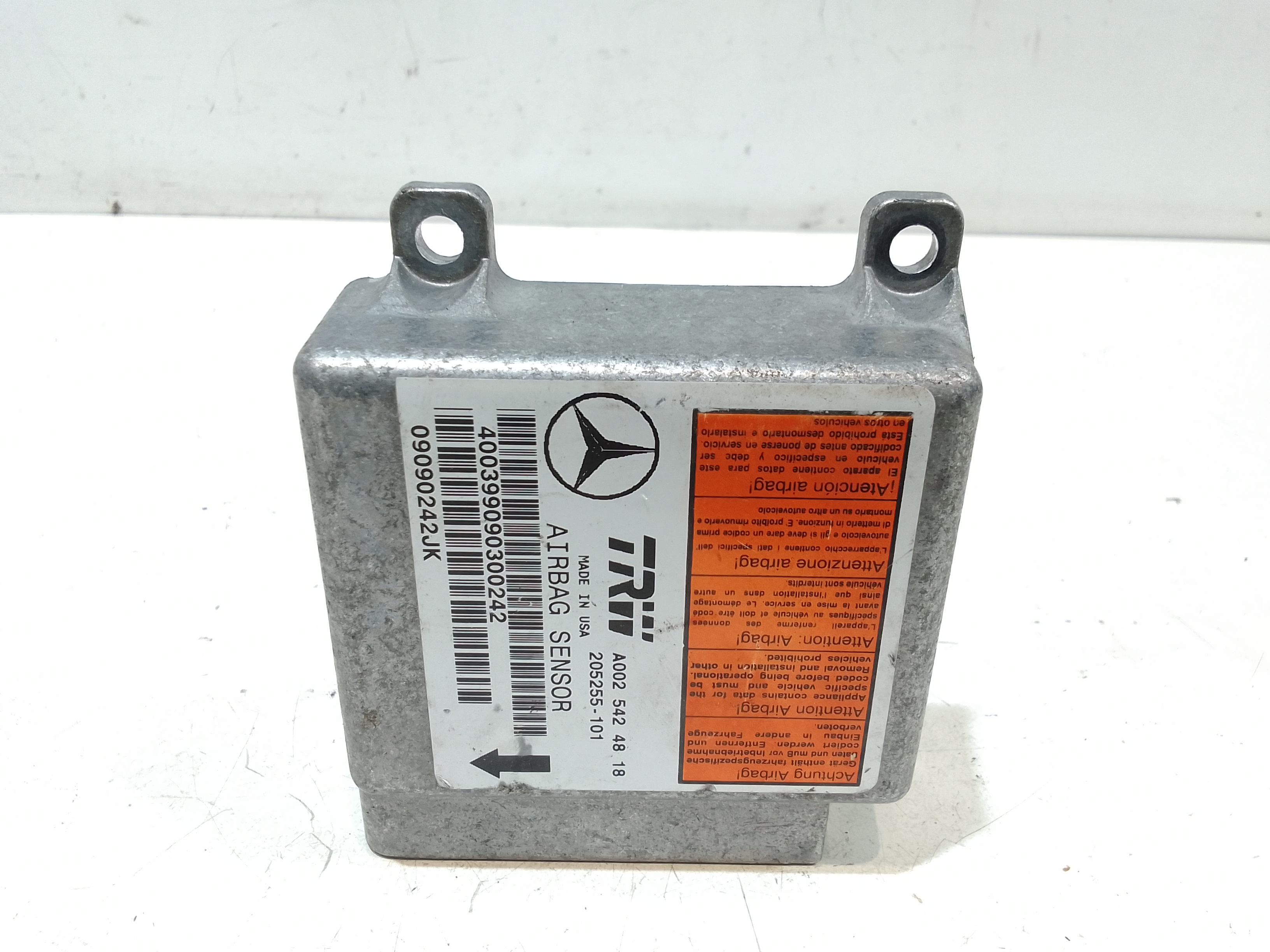 Centralina Comando Airbag A0025424818 Usato