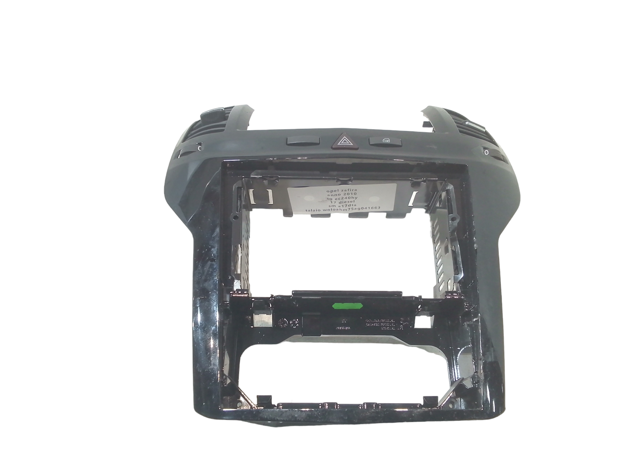 Rivestimento Centr. Cruscotto, Mascherina Portastrumenti Centr. Cruscotto Usato