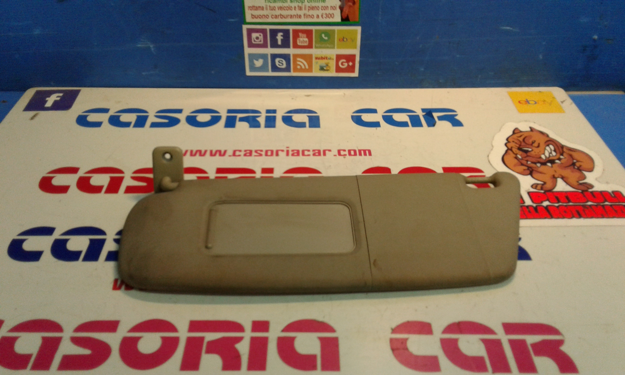 Aletta Parasole Parabrezza Sinistro Usato