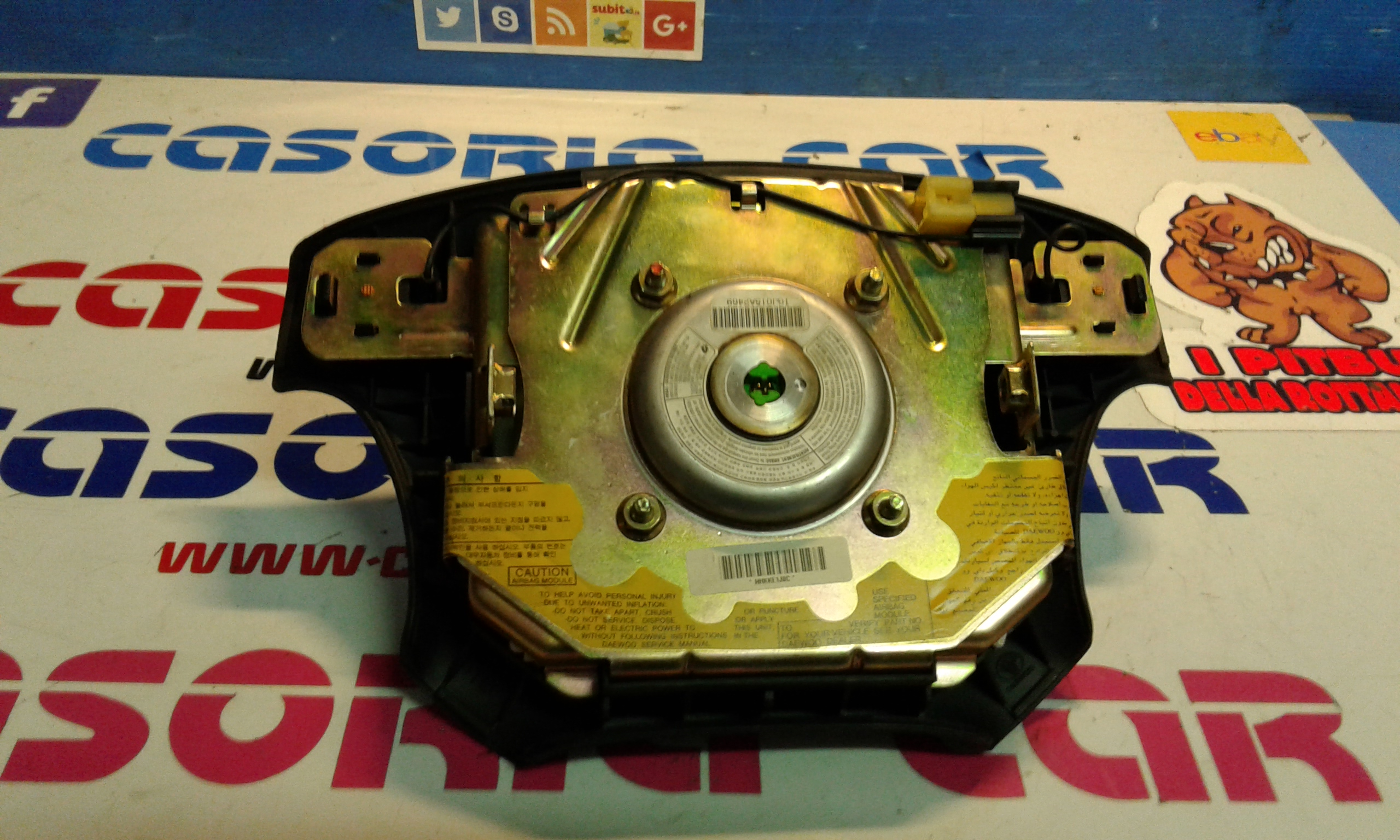 Dispositivo Airbag Lato Guida 96314922 Usato