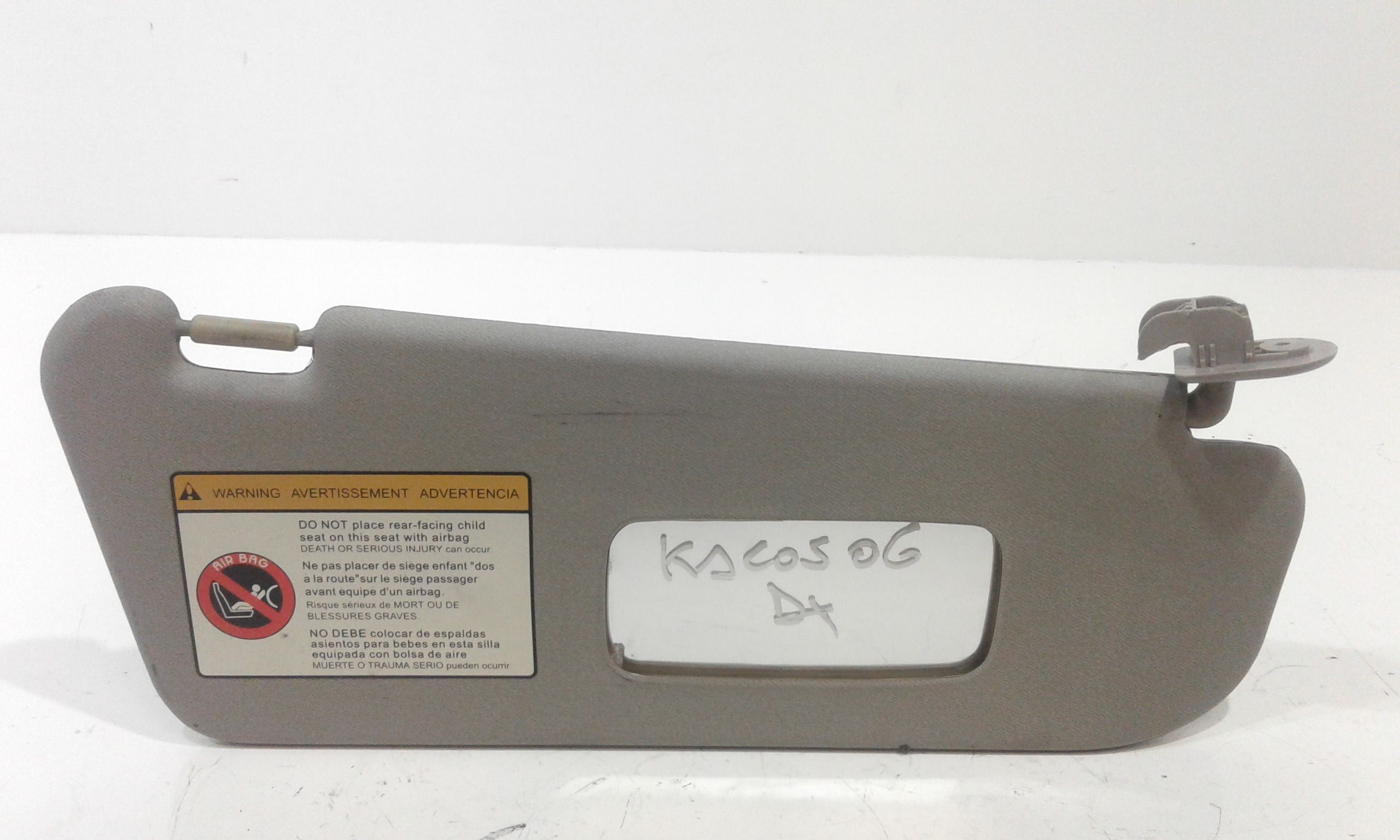 Aletta Parasole Parabrezza Destro 96650100 Usato