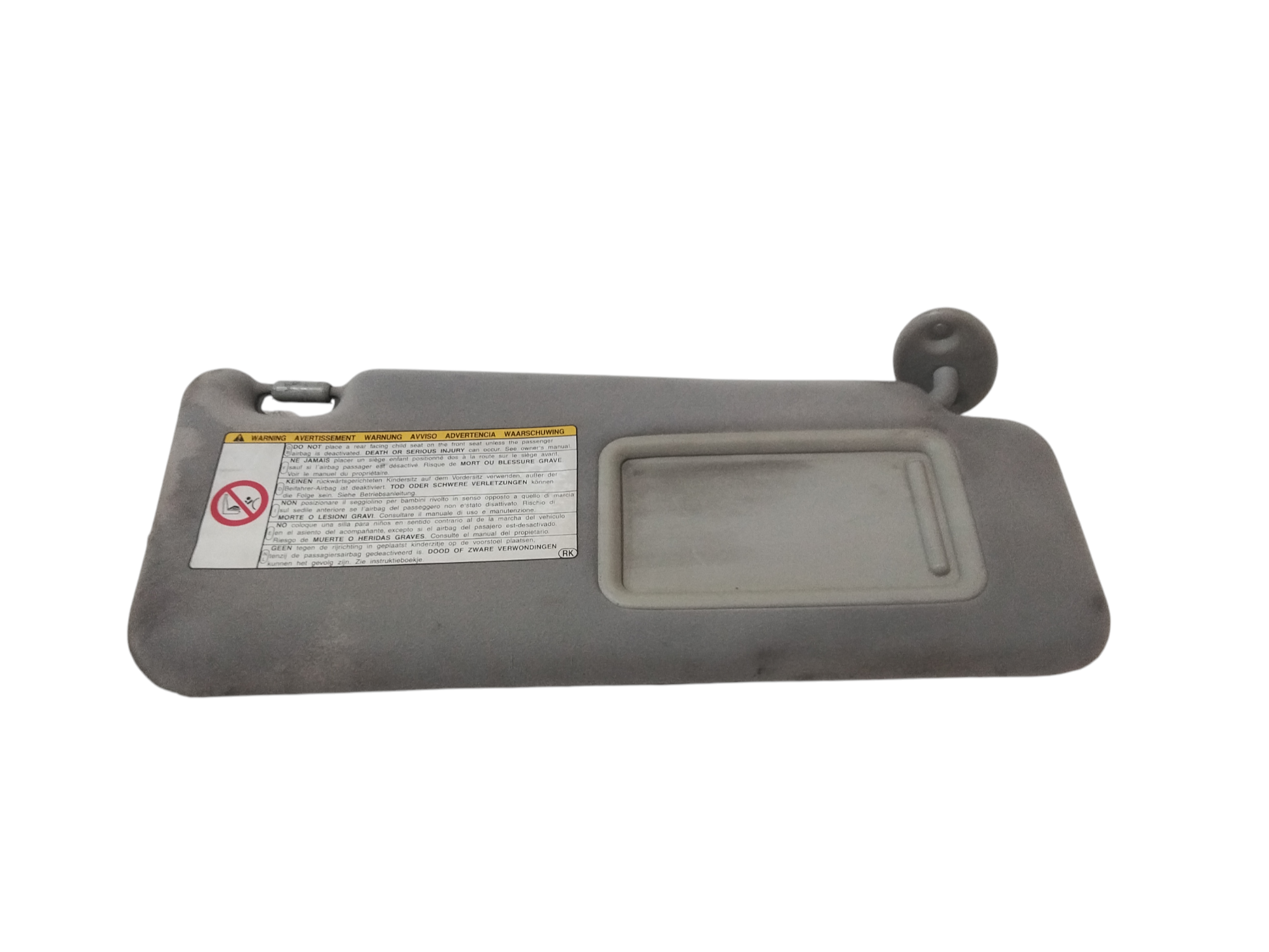 Aletta Parasole Parabrezza Destro Usato