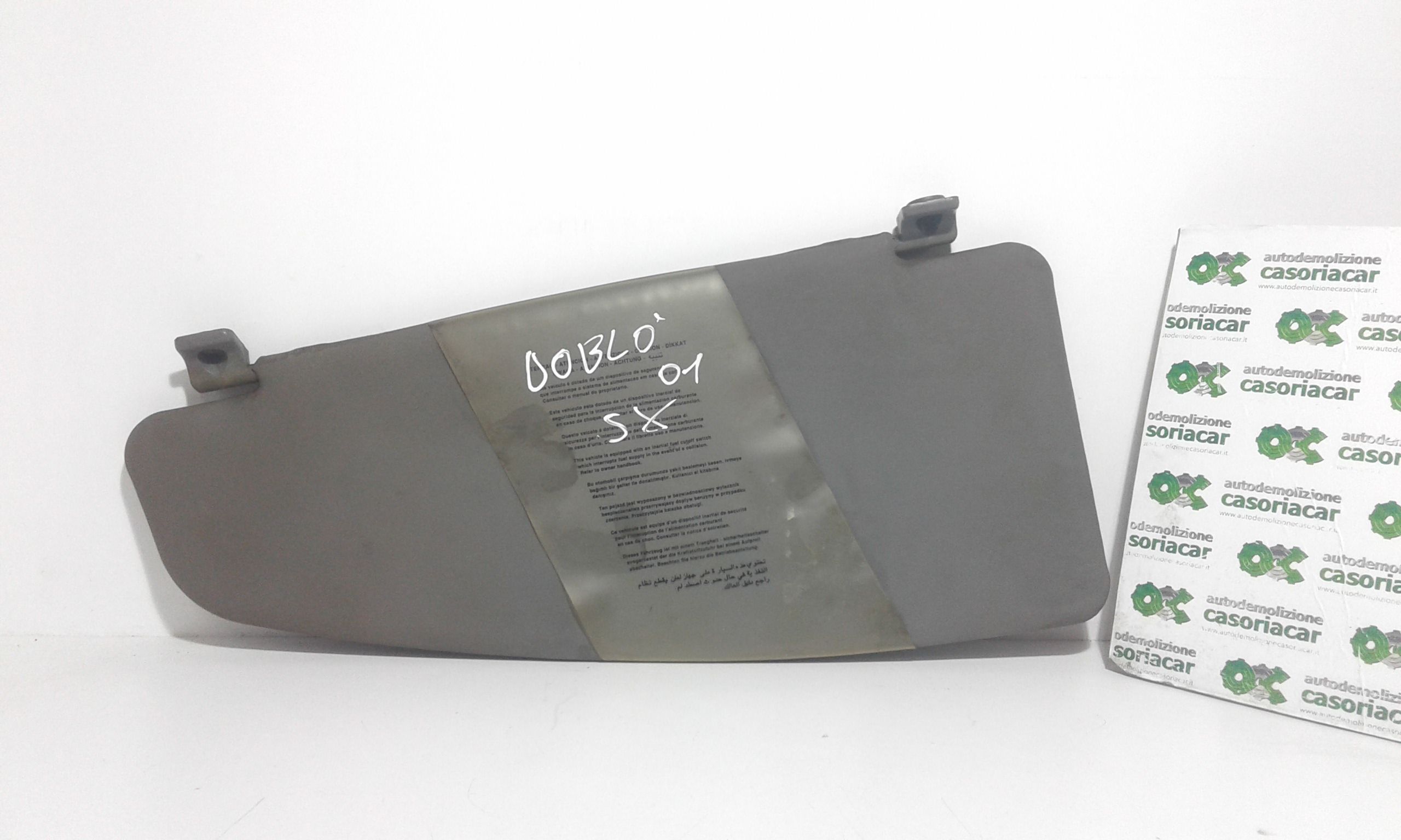 Aletta Parasole Parabrezza Sinistro 735294018 Usato
