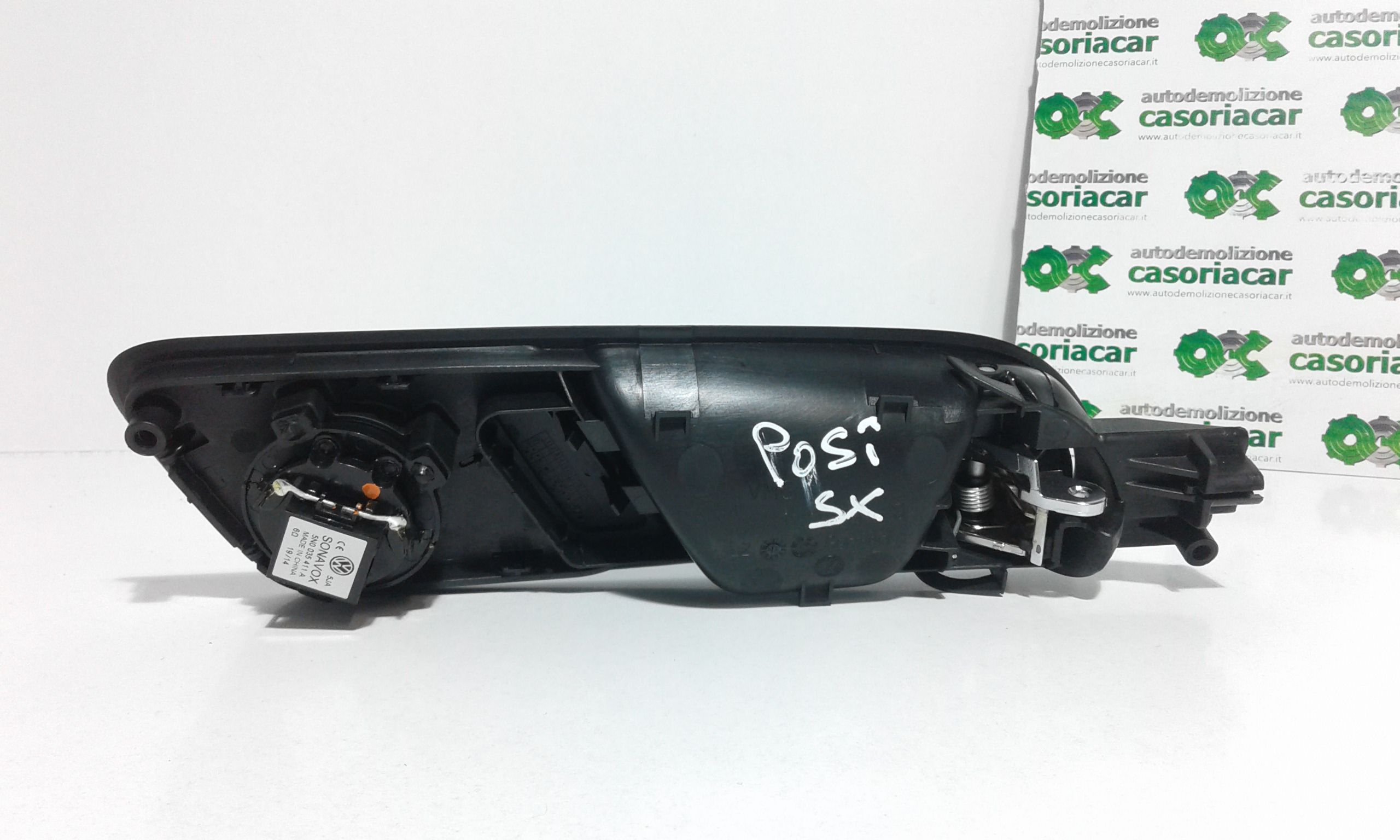 Maniglia Int. Apertura Porta Post. Sinistro 5N0839113ACUAQ Usato