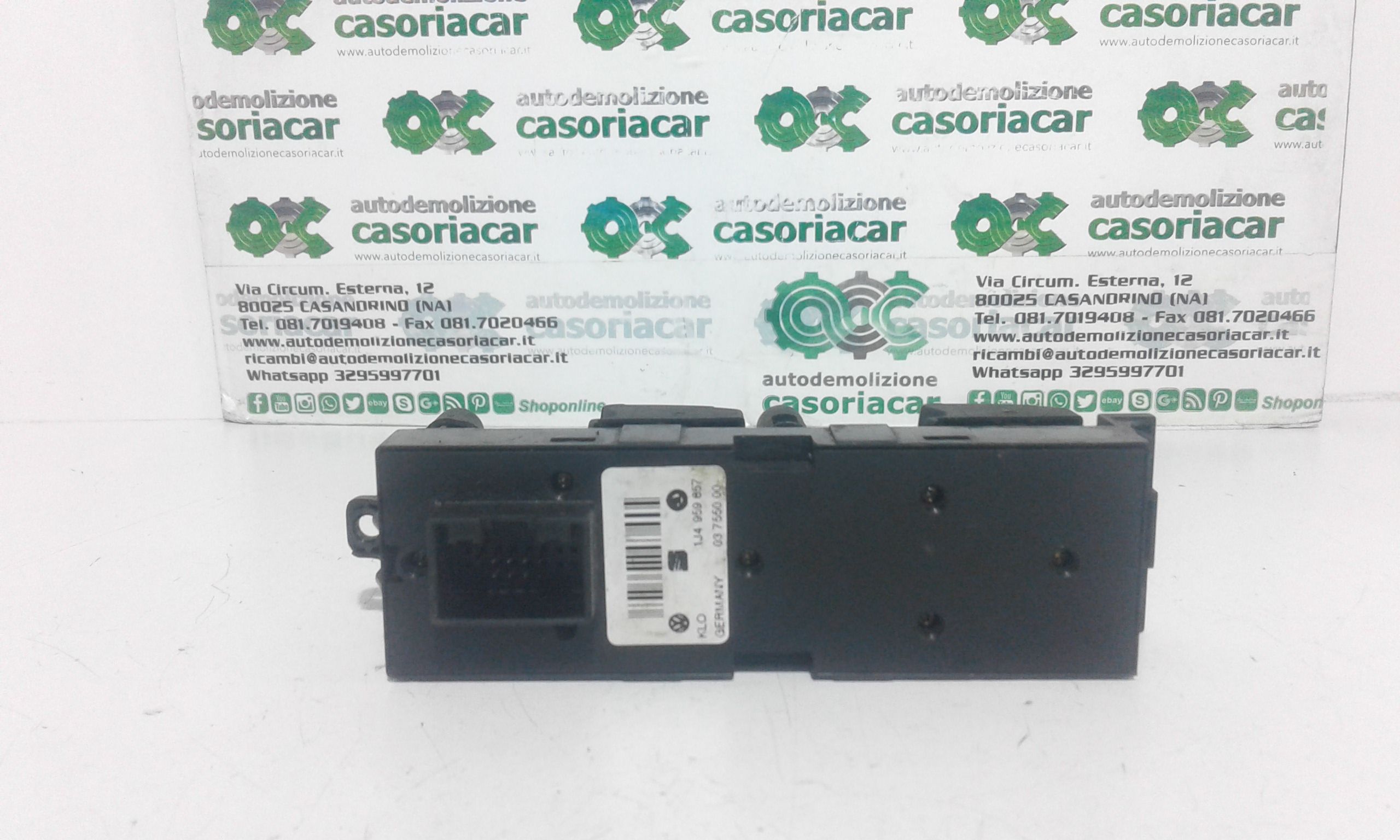 Interruttore Alzacristalli Porta Ant. Sinistro Usato