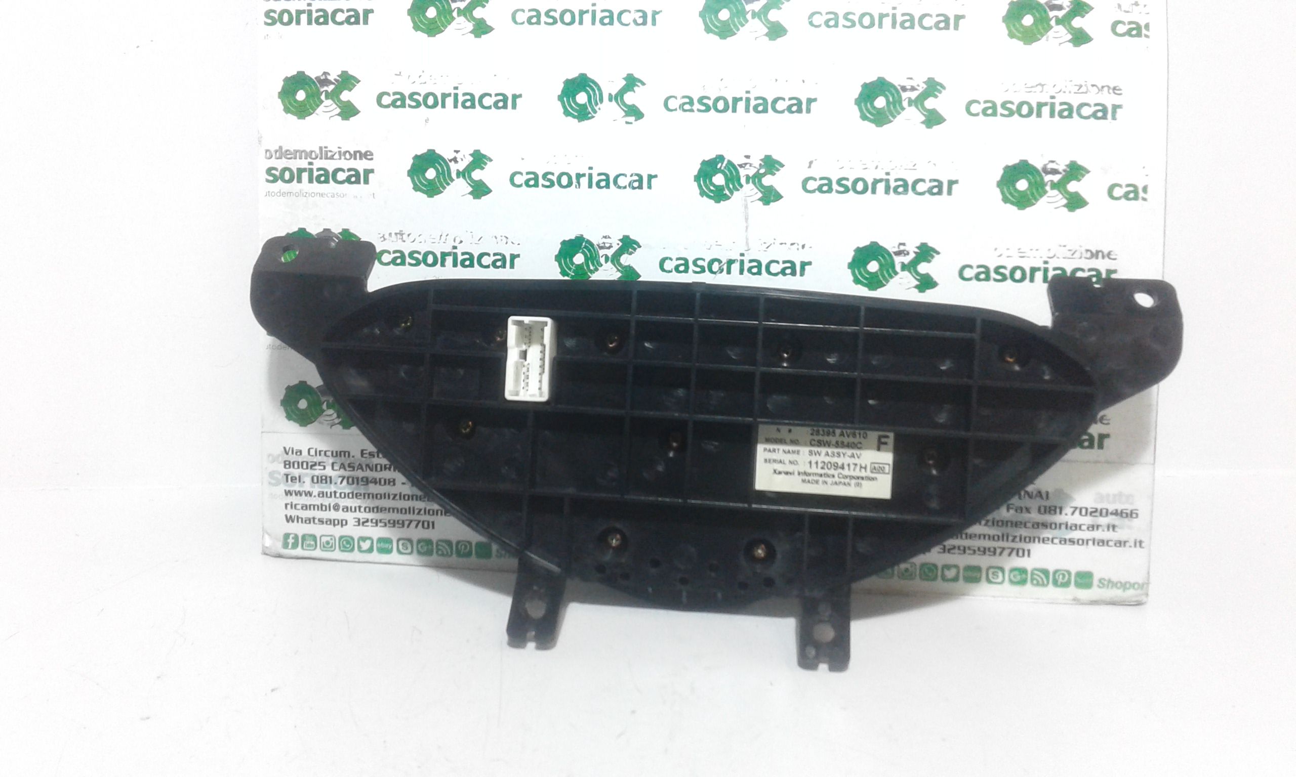 Blocco Comandi Multifunzioni Usato