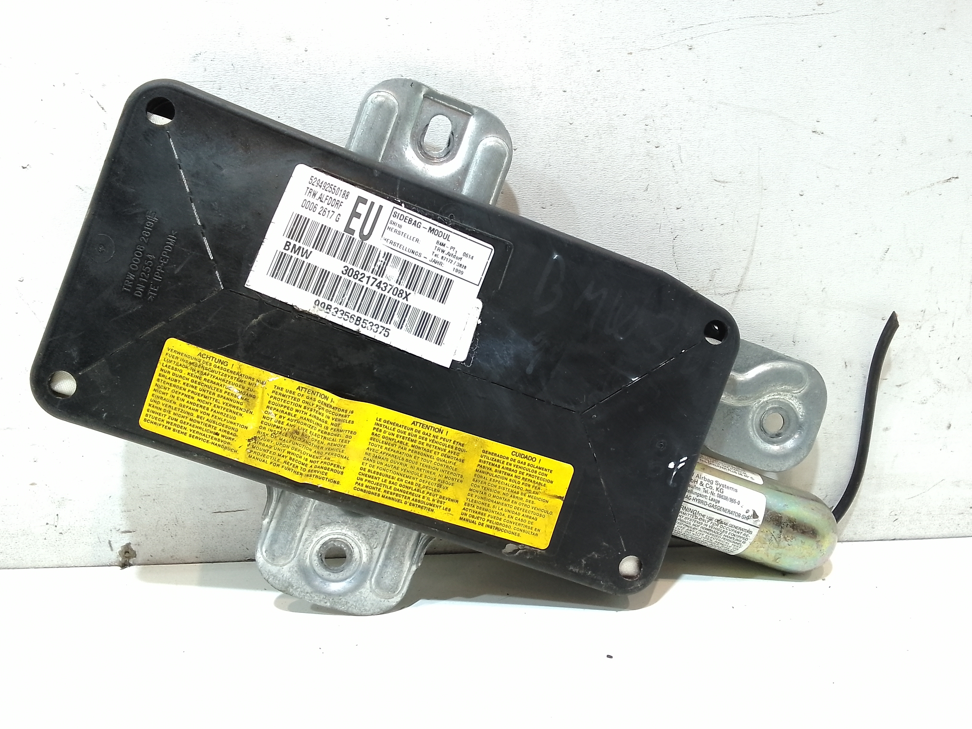 Dispositivo Airbag Porta Ant. Sinistro Usato