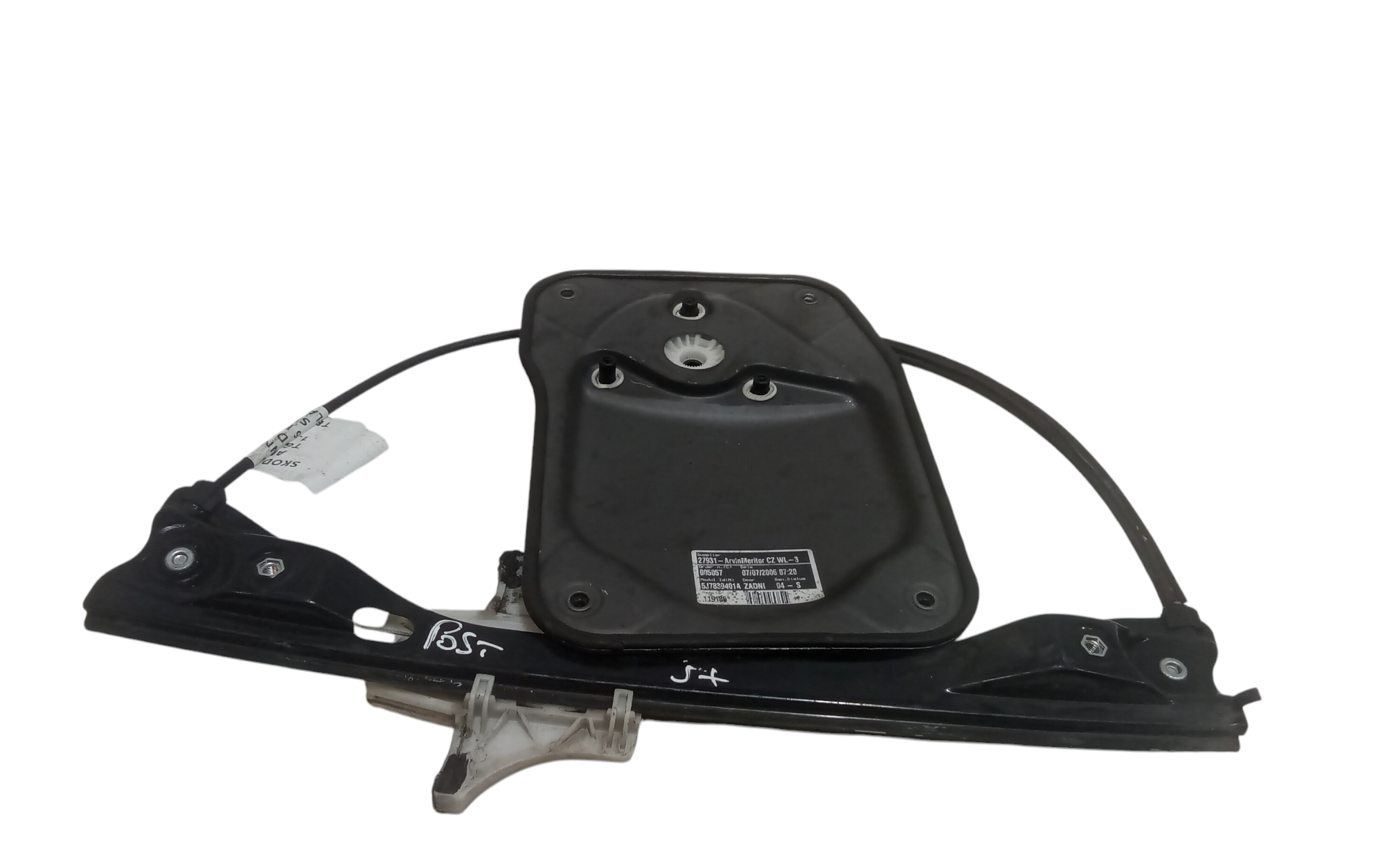 Alzacristallo Porta Post. Sinistro 5J7839401C Usato