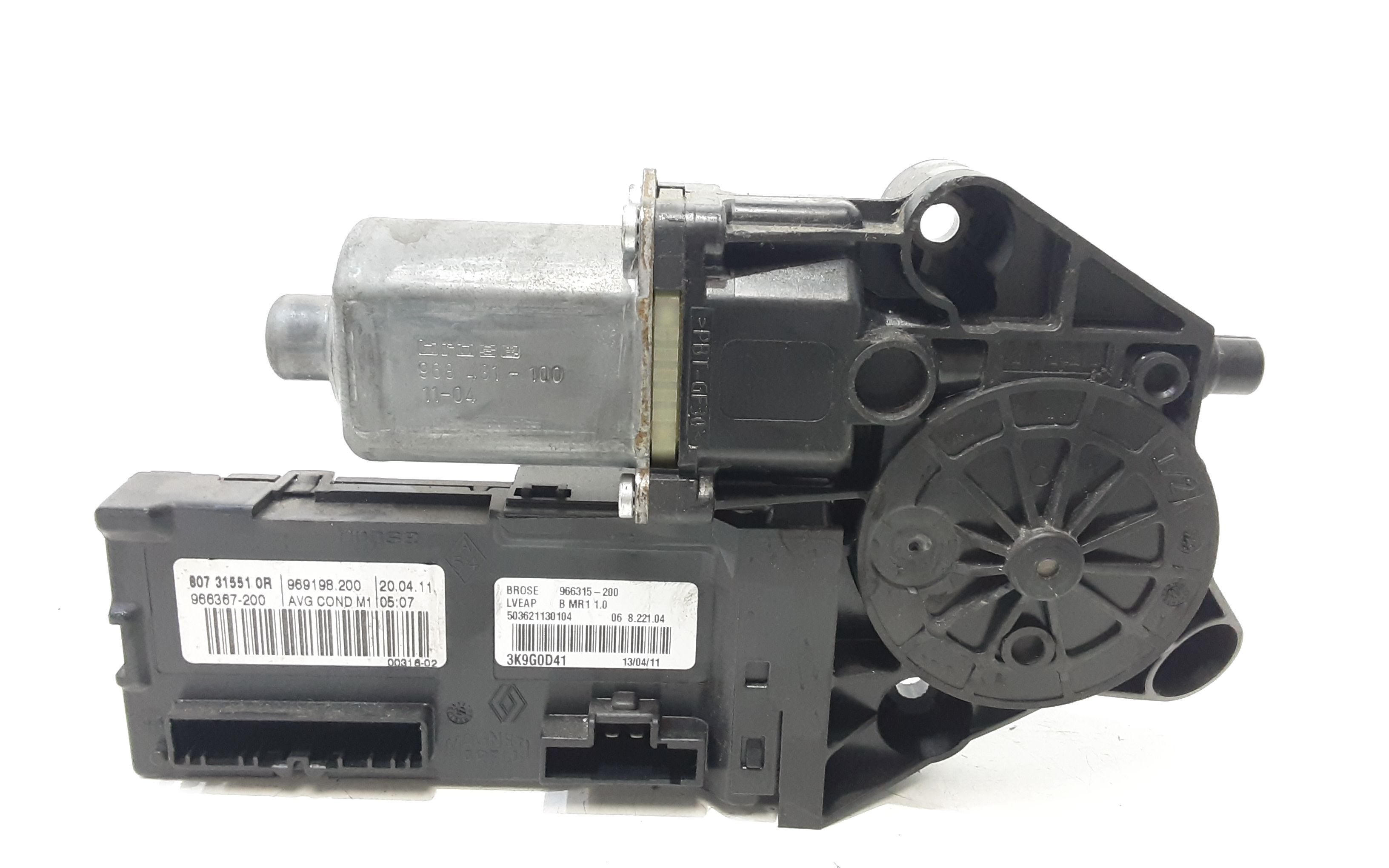 Motorino Alzacristallo Porta Ant. Sinistro 807310016R Usato