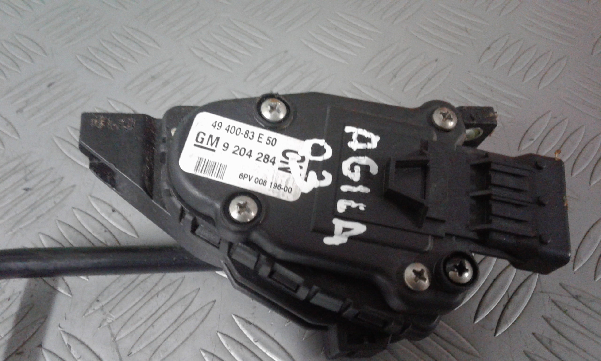 Pedale Acceleratore 9204284 Usato