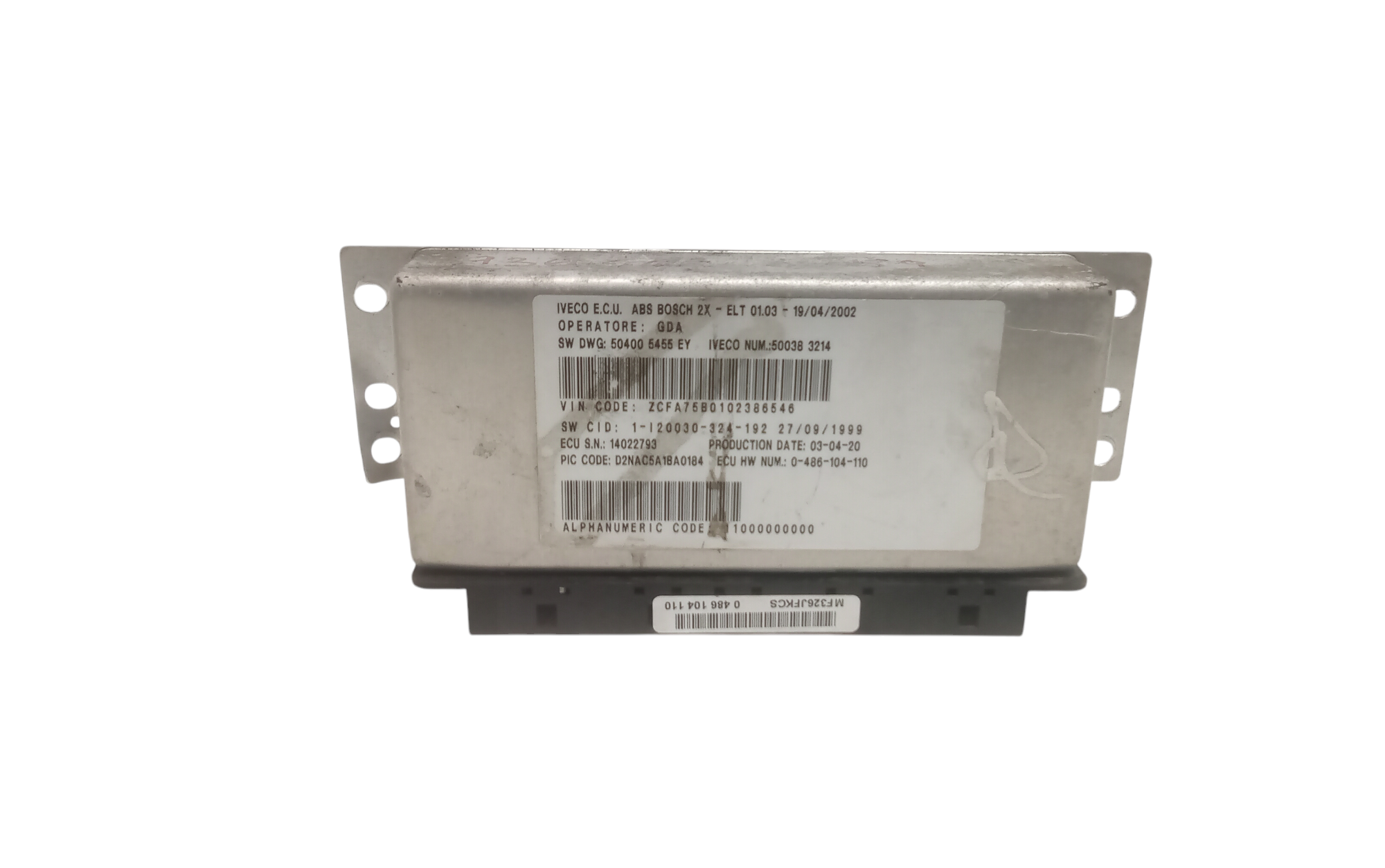 Centralina Abs Usato