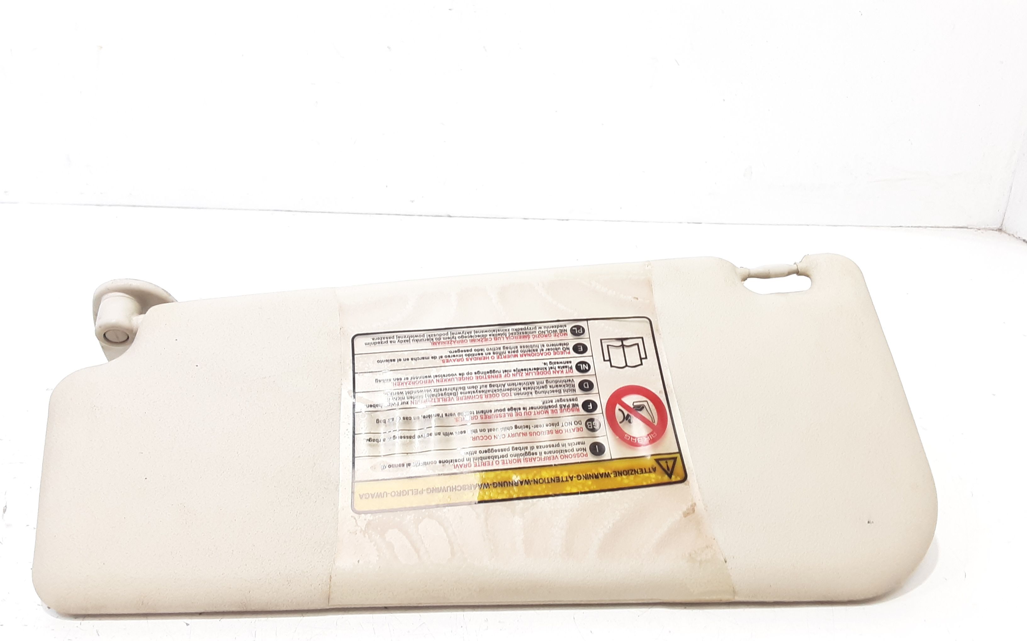 Aletta Parasole Parabrezza Destro 735411165 Usato