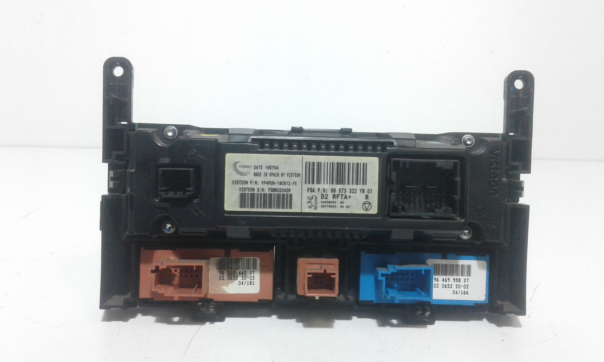 Blocco Comando Climatizzazione 6451VC Usato