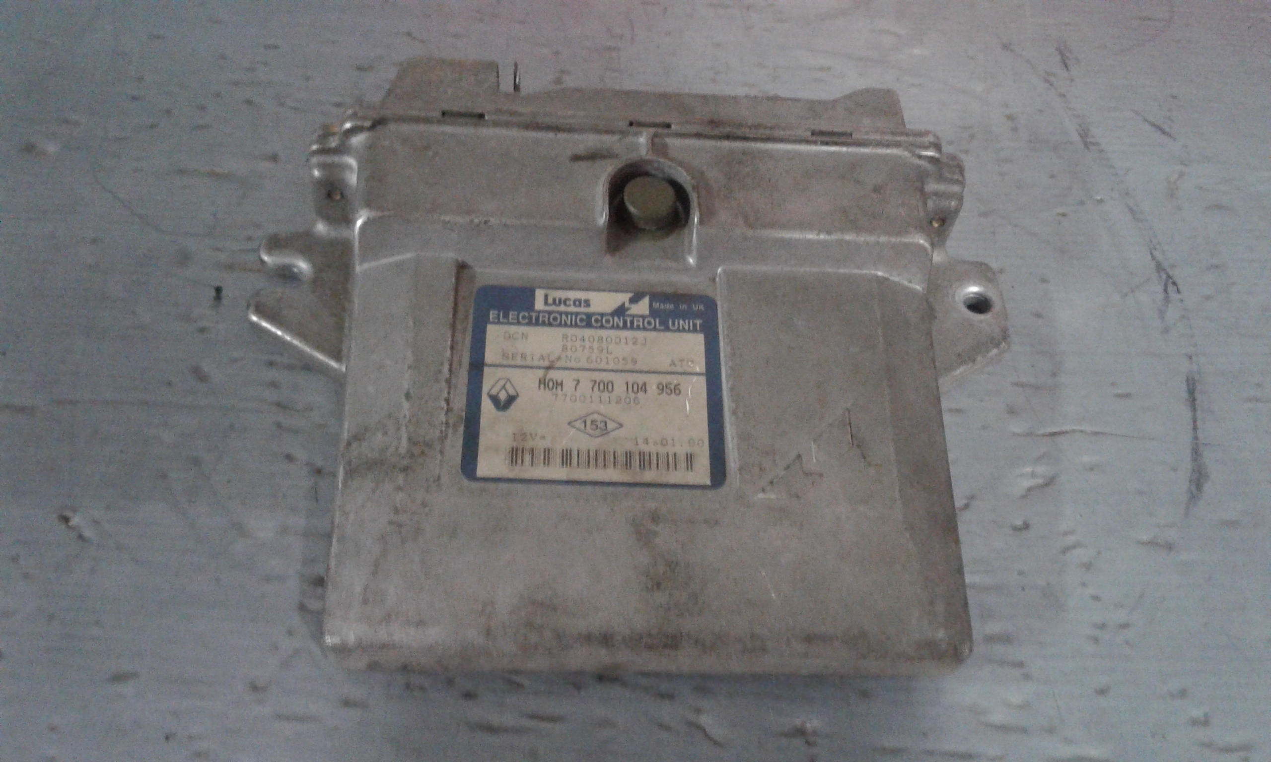 Centralina Iniezione 8200111120 Usato