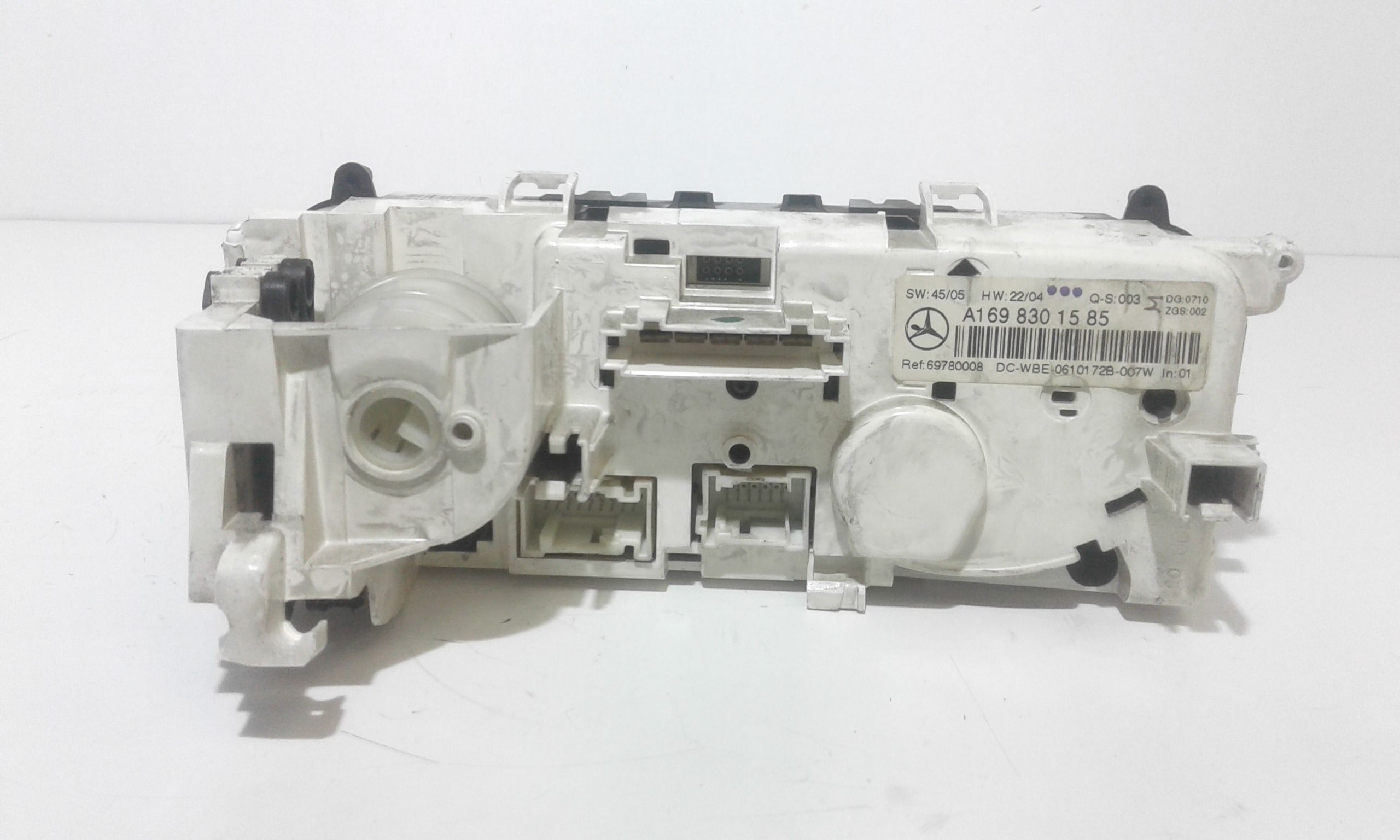Blocco Comando Climatizzazione A1698302585 Usato
