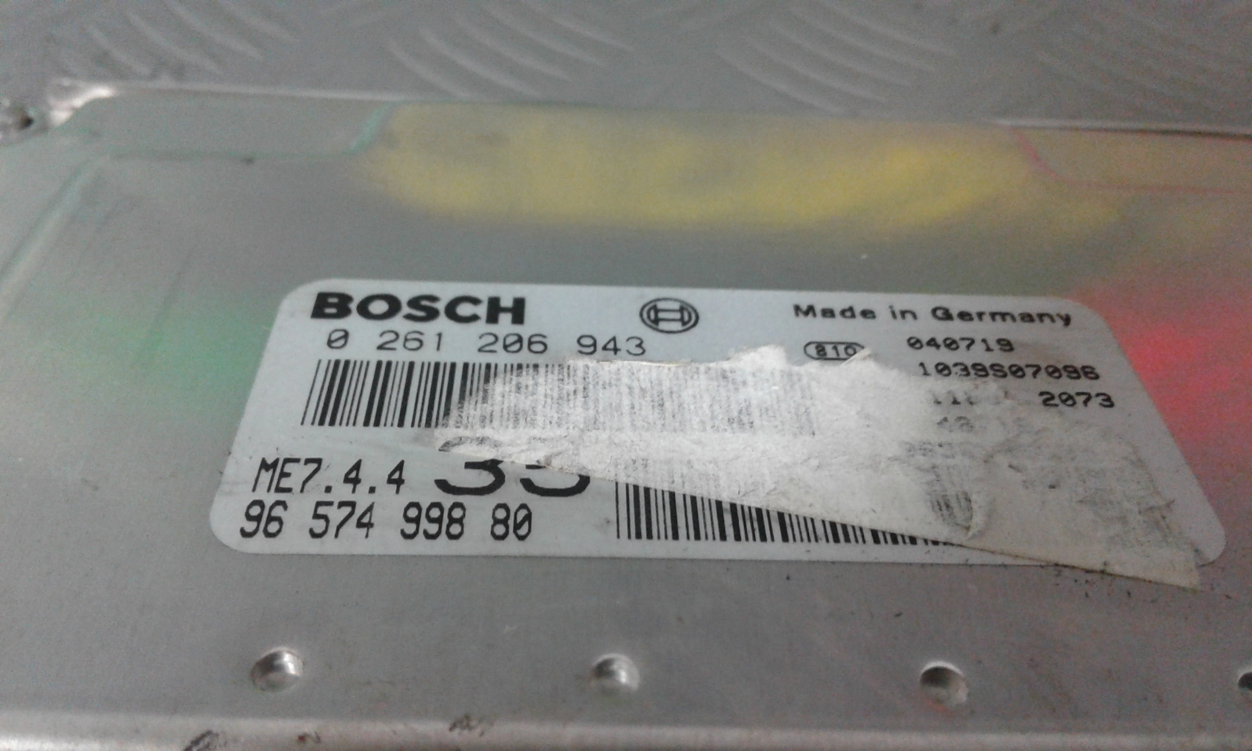 Centralina Iniezione 194061 Usato