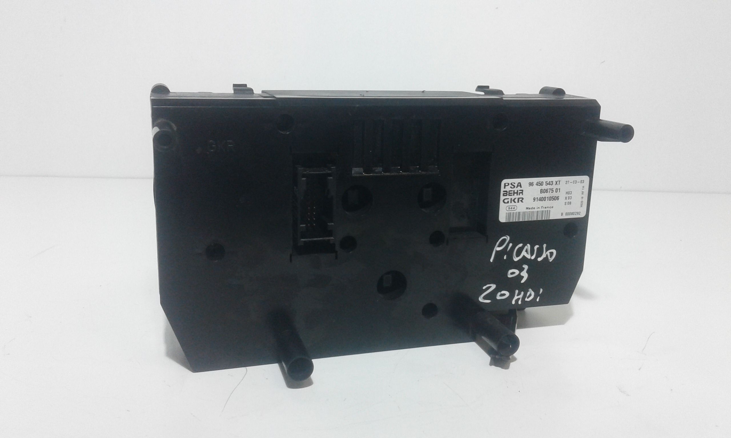 Blocco Comando Climatizzazione 6451FG Usato