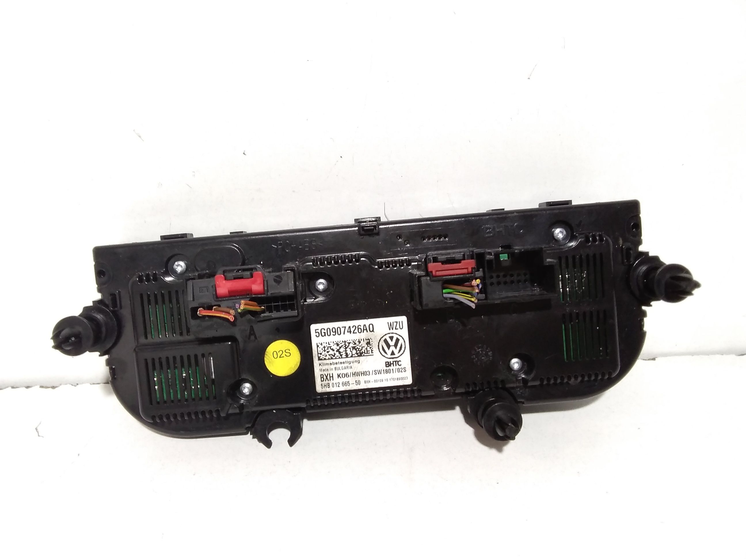 Blocco Comando Climatizzazione 5G0907044BKWZU Usato