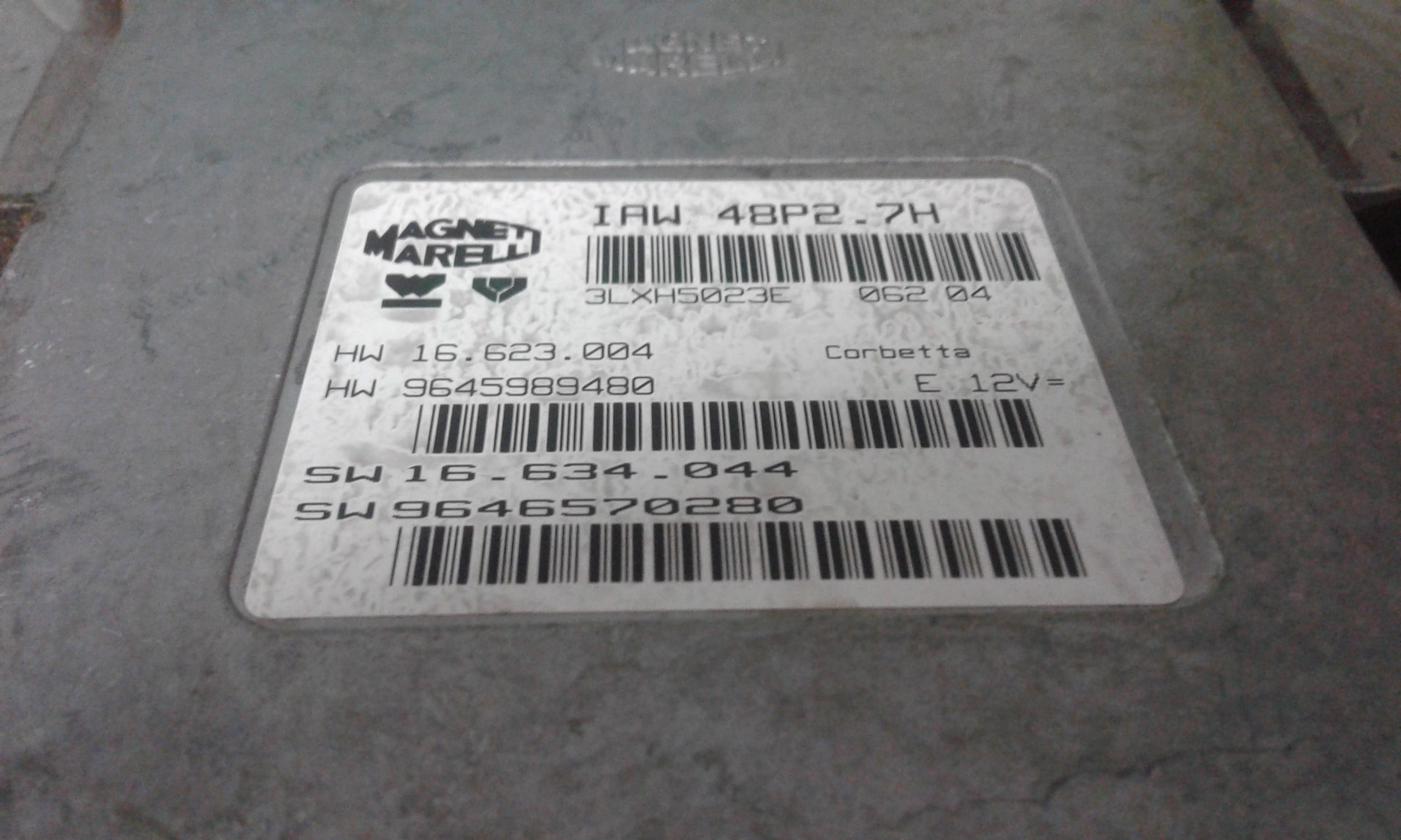 Centralina Iniezione 1938SZ Usato