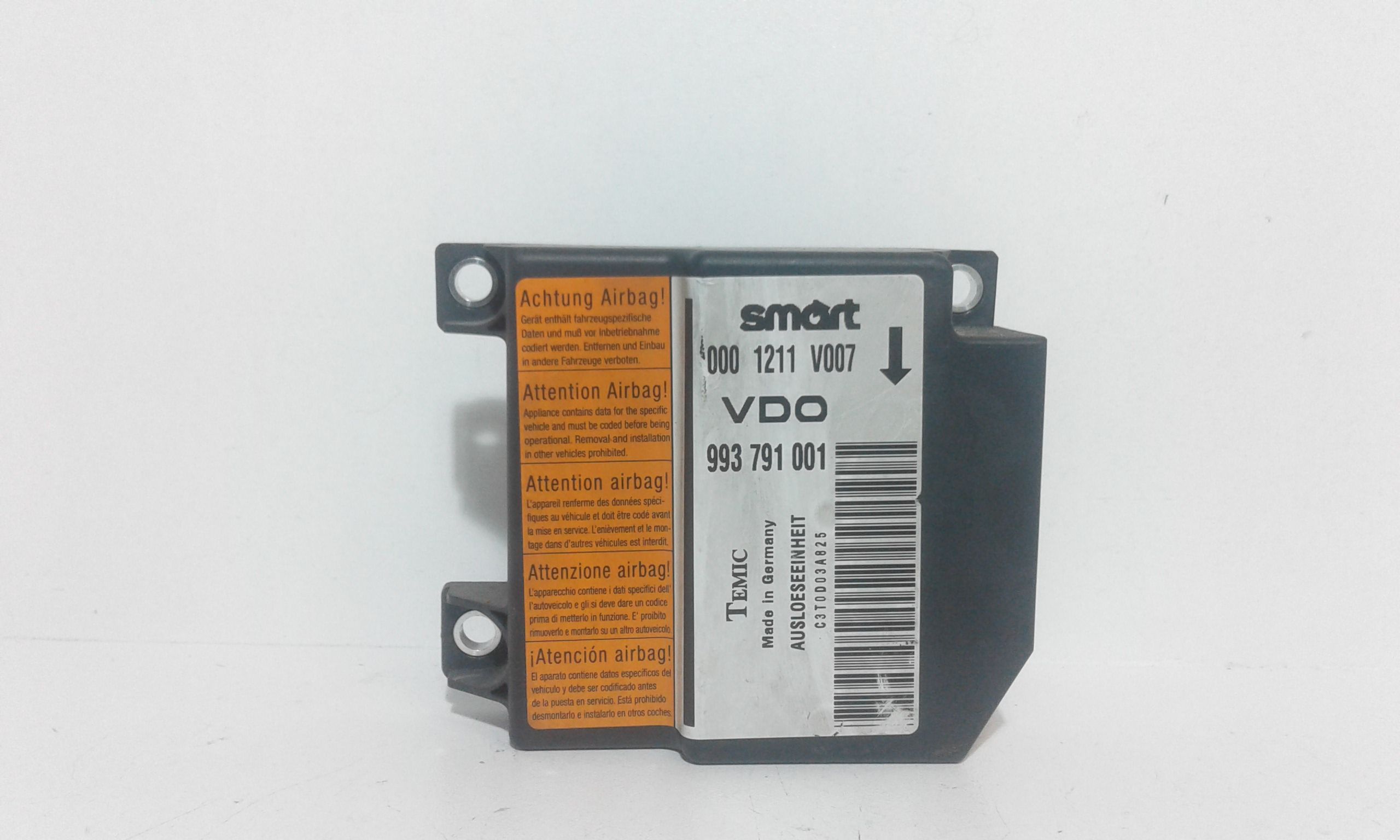 Centralina Comando Airbag Q0000055V008000000 Usato