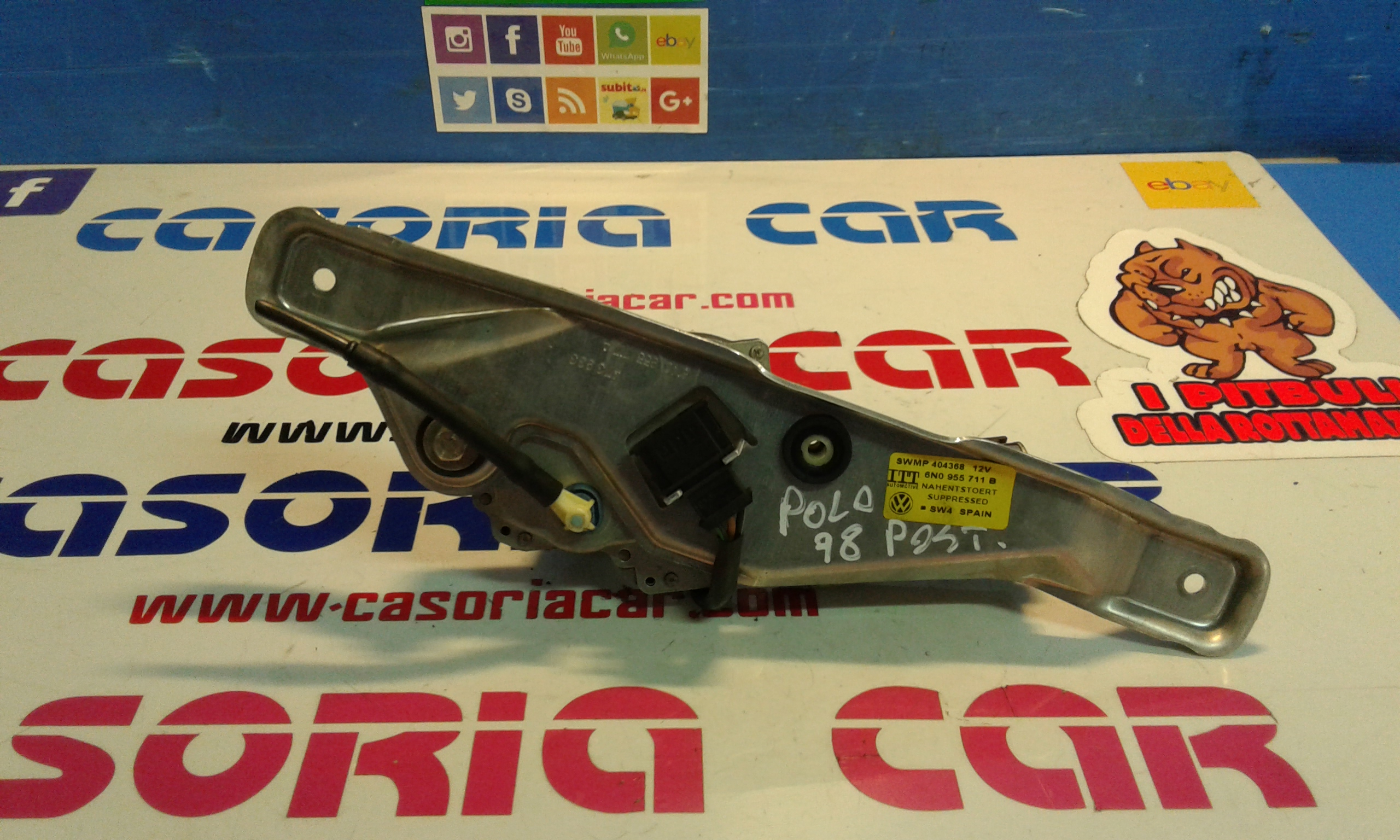 Motorino Tergilunotto 6N0955713B Usato