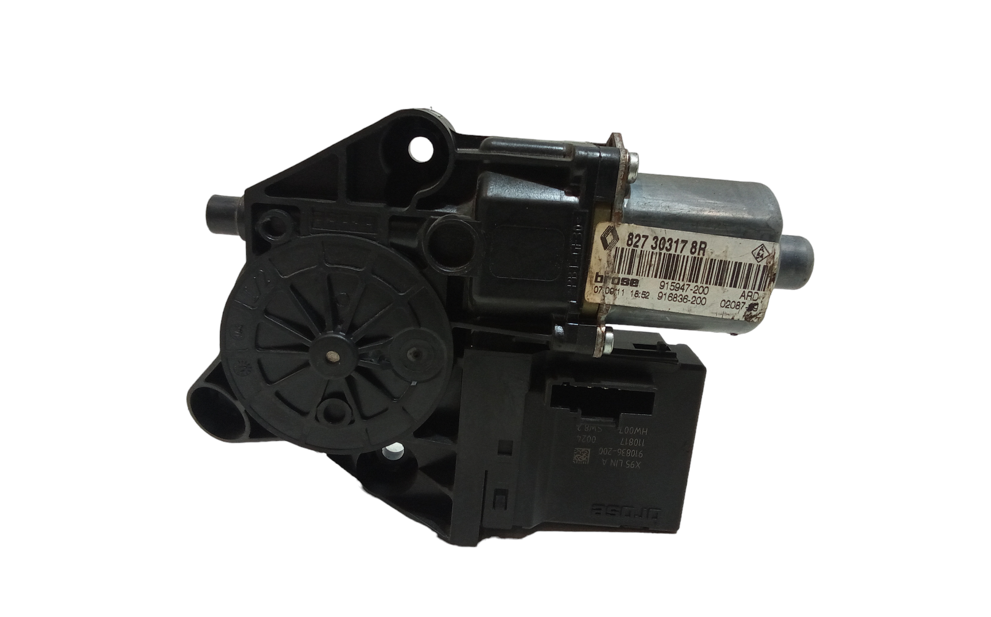 Motorino Alzacristallo Porta Post. Destro 827303178R Usato