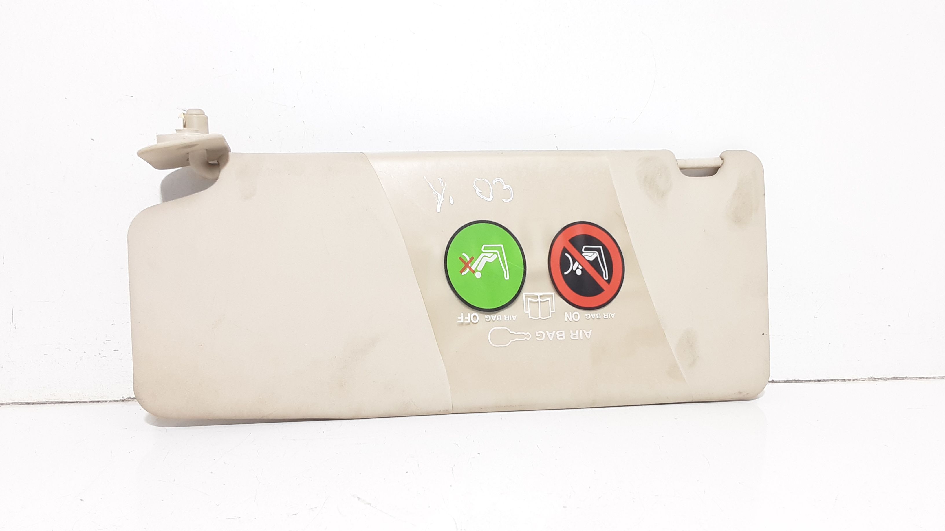 Aletta Parasole Parabrezza Destro Usato