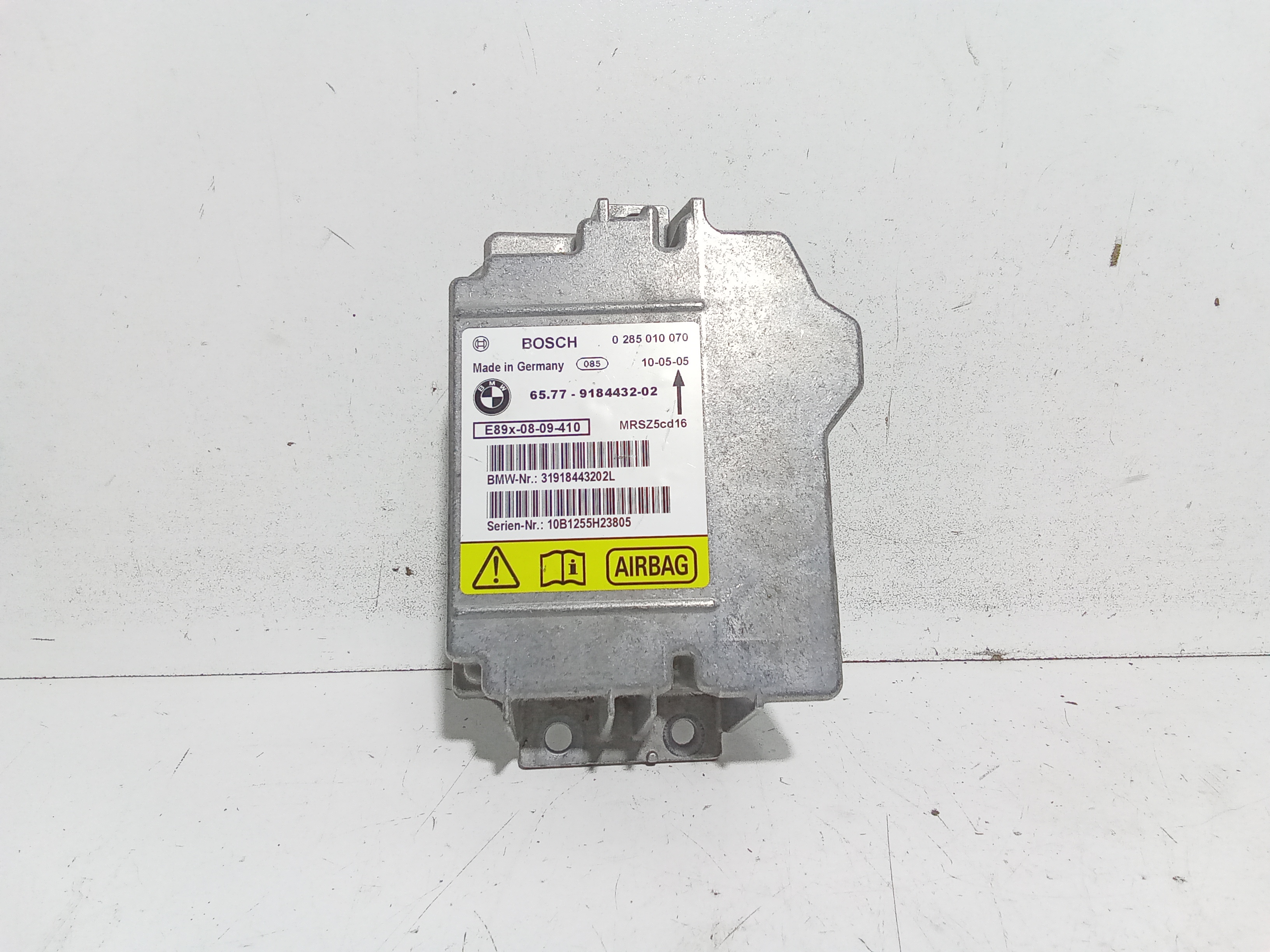 Centralina Comando Airbag 65779184432 Usato