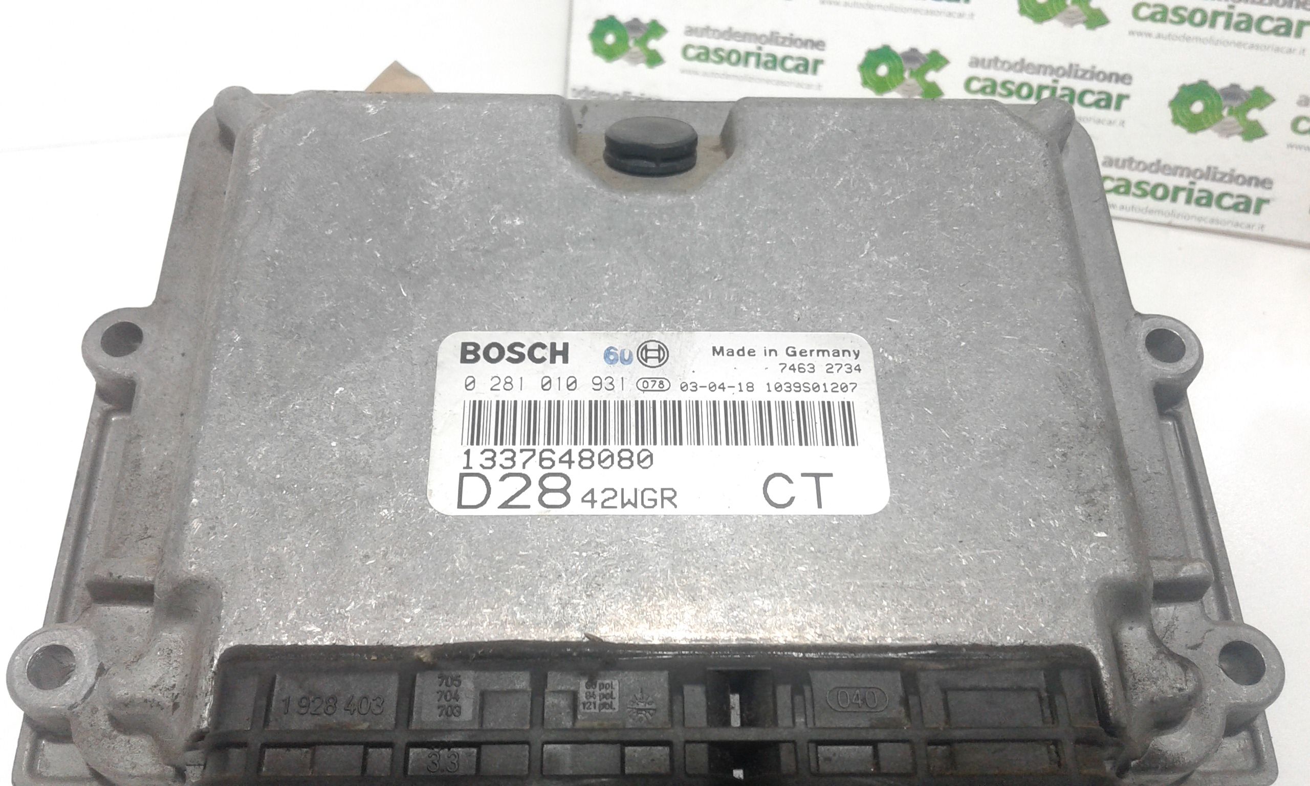 Centralina Iniezione 71783580 Usato