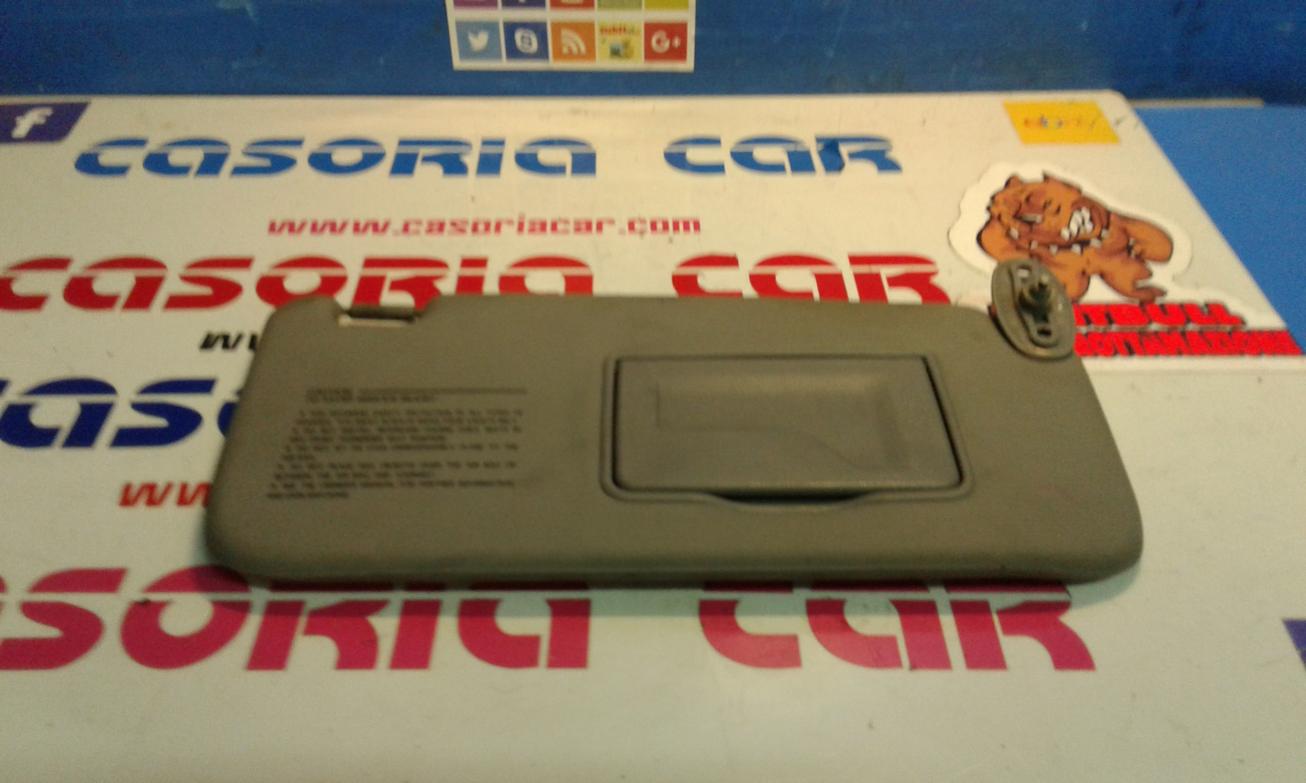 Aletta Parasole Parabrezza Destro Usato