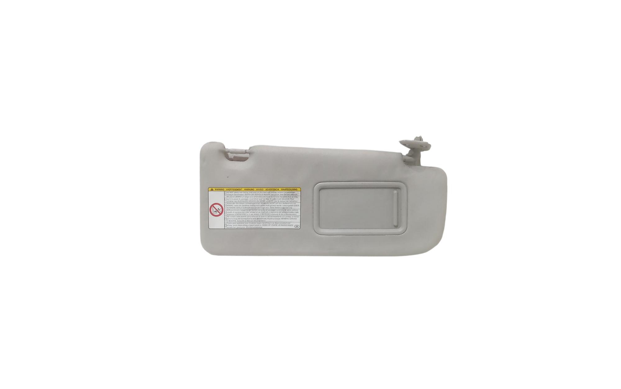 Aletta Parasole Parabrezza Destro 74310B4070B0 Usato