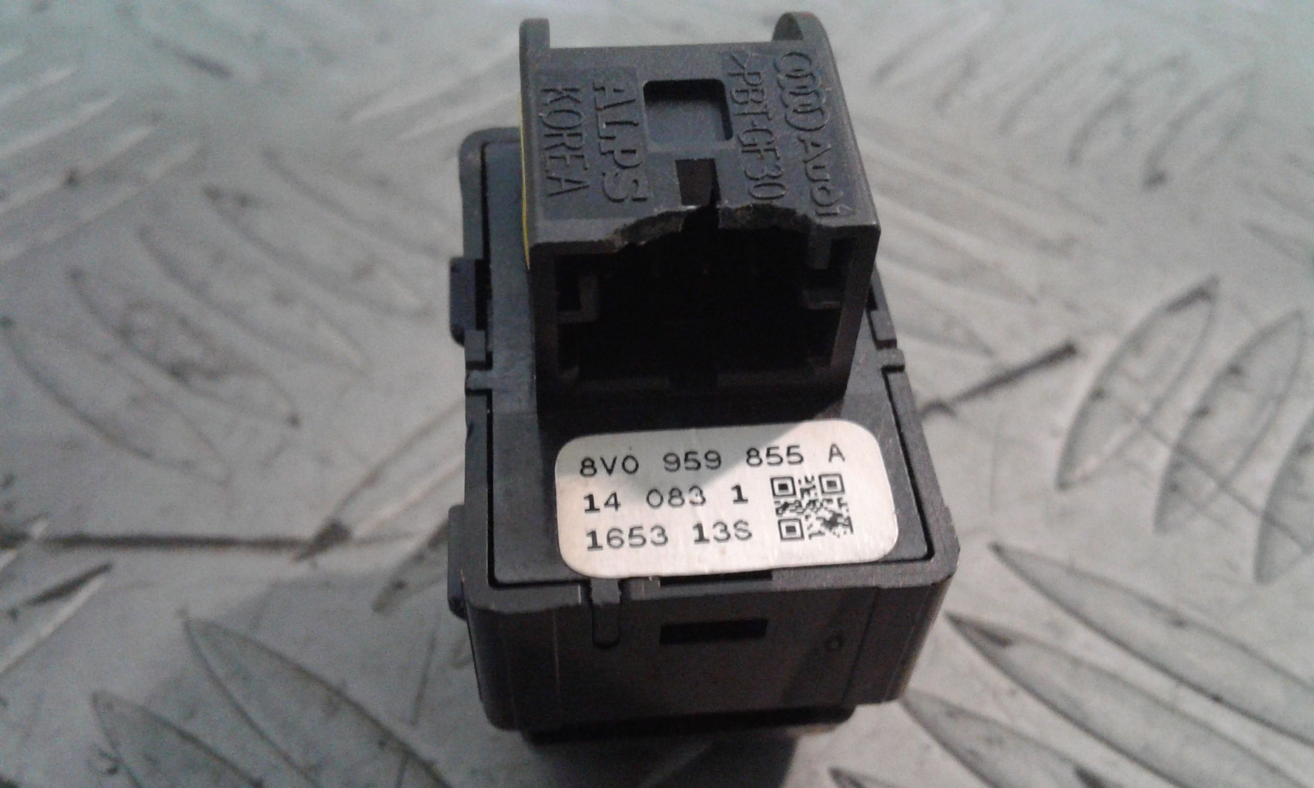 Interruttore Alzacristalli Porta Post. Destro Usato