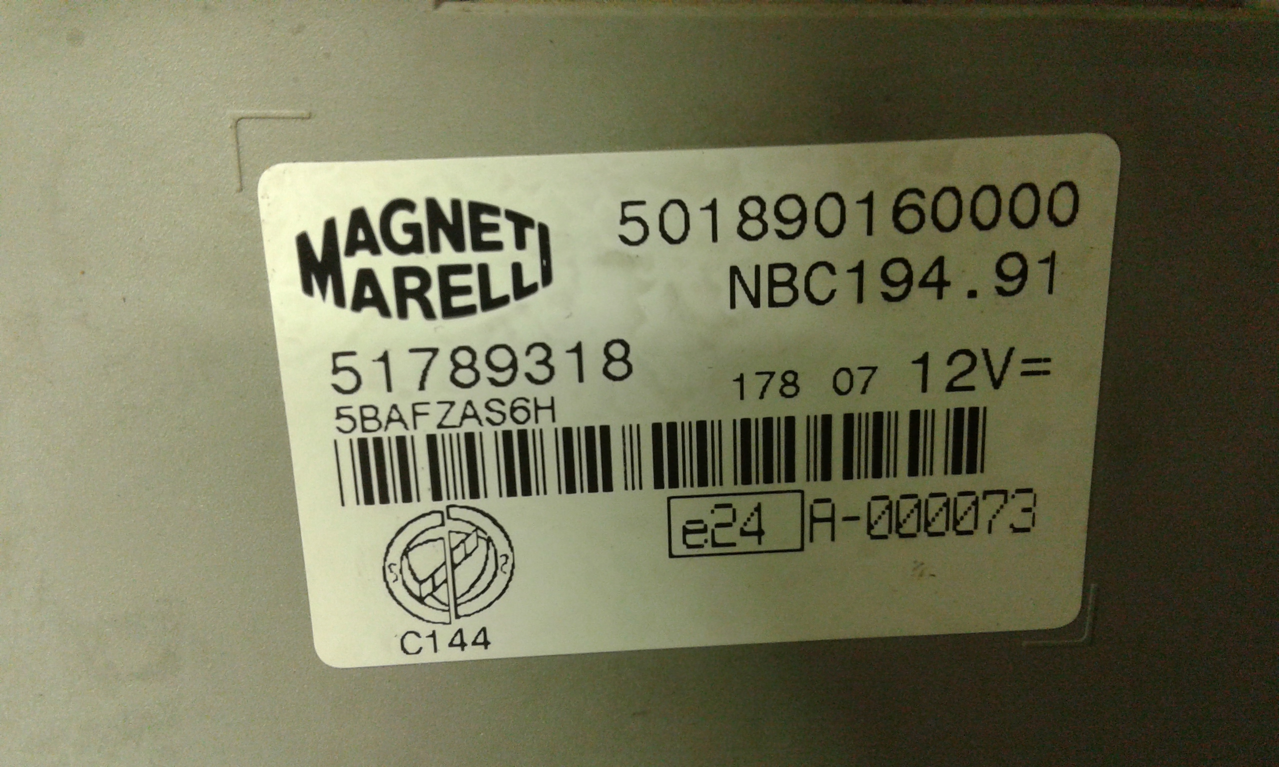 Scatola Fusibili Usato