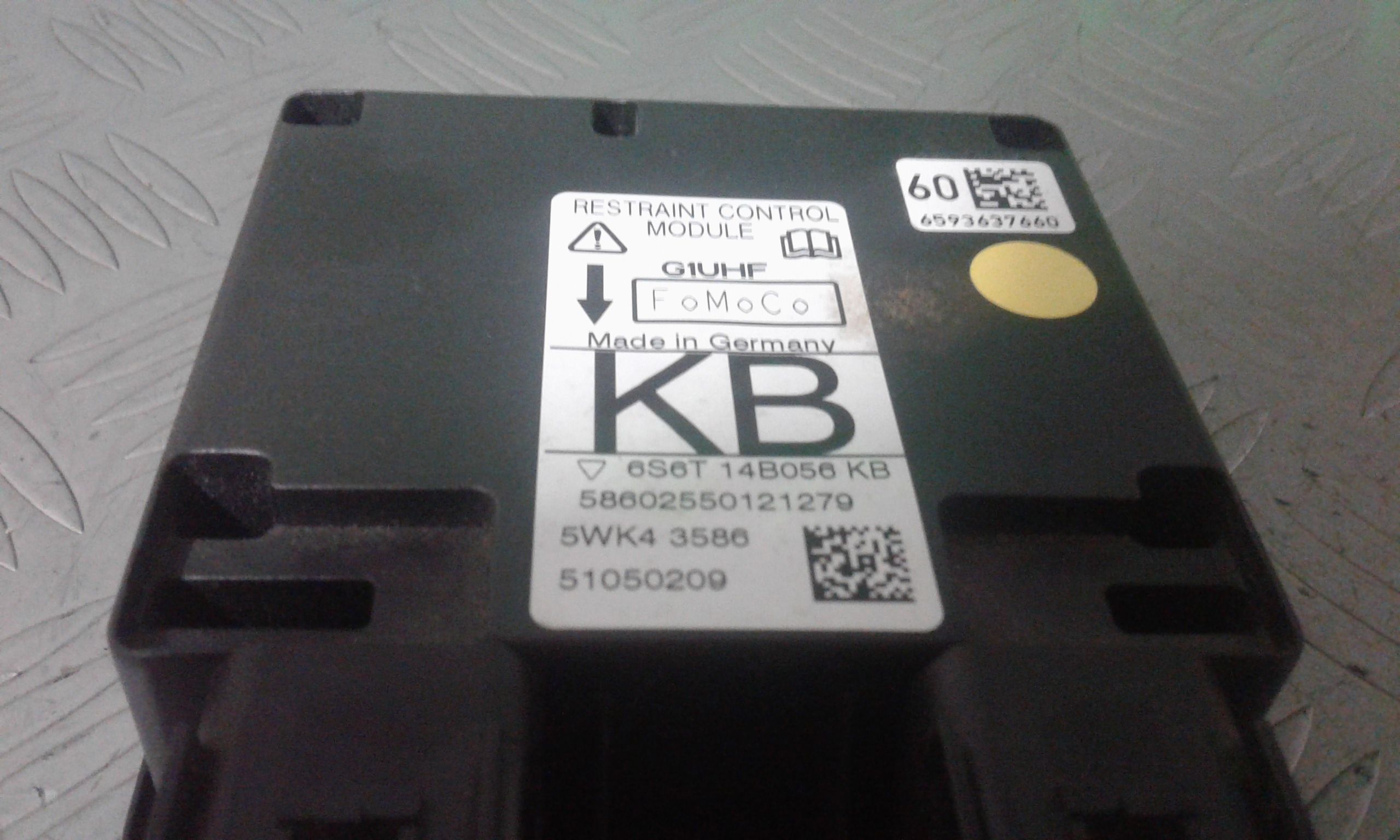 Centralina Comando Airbag 1438907 Usato