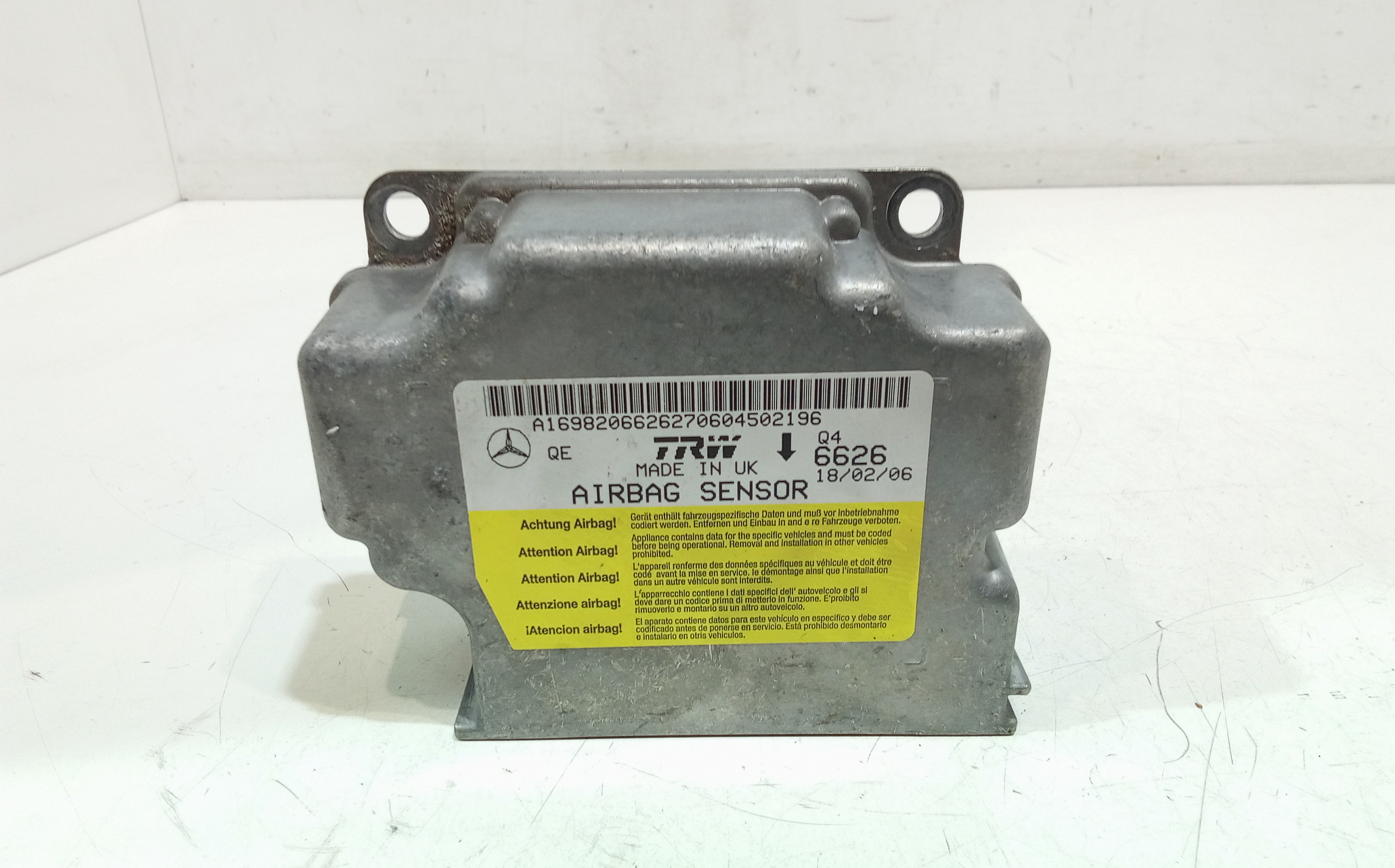 Centralina Comando Airbag A1698204085 Usato