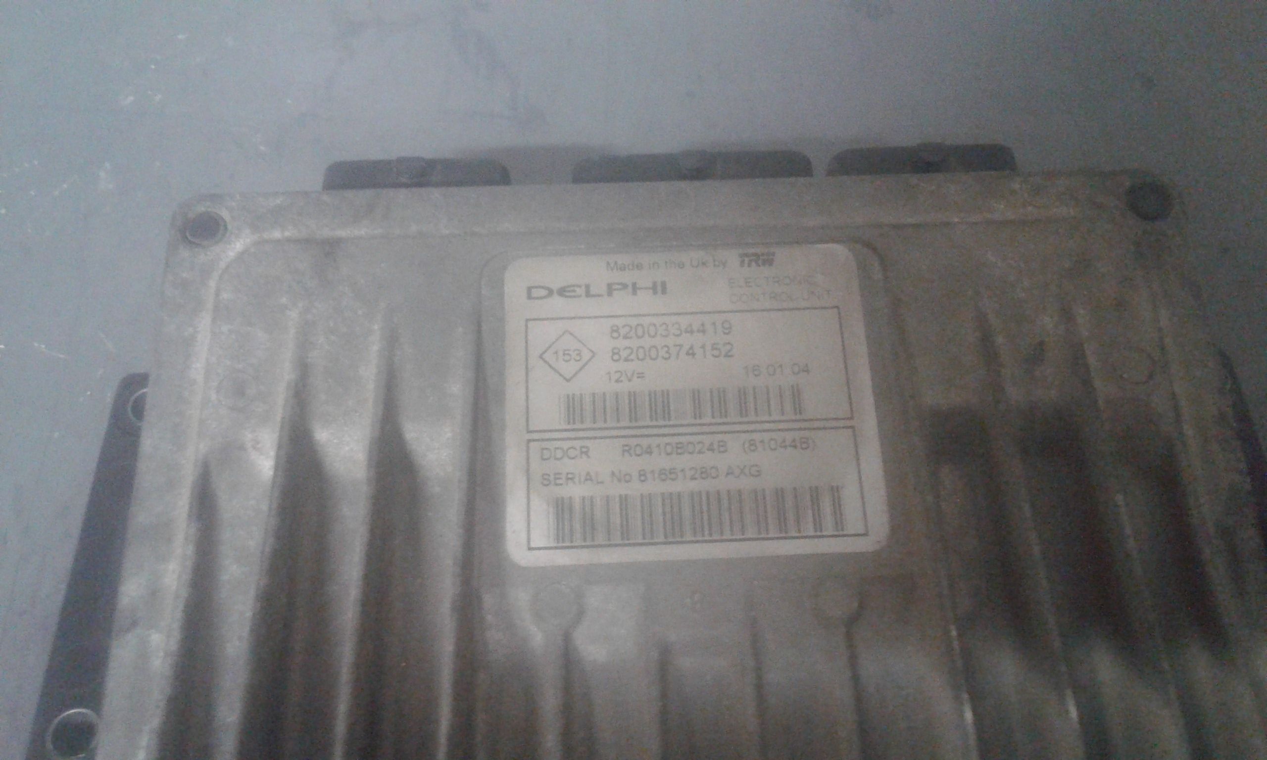 Centralina Iniezione 8200321263 Usato