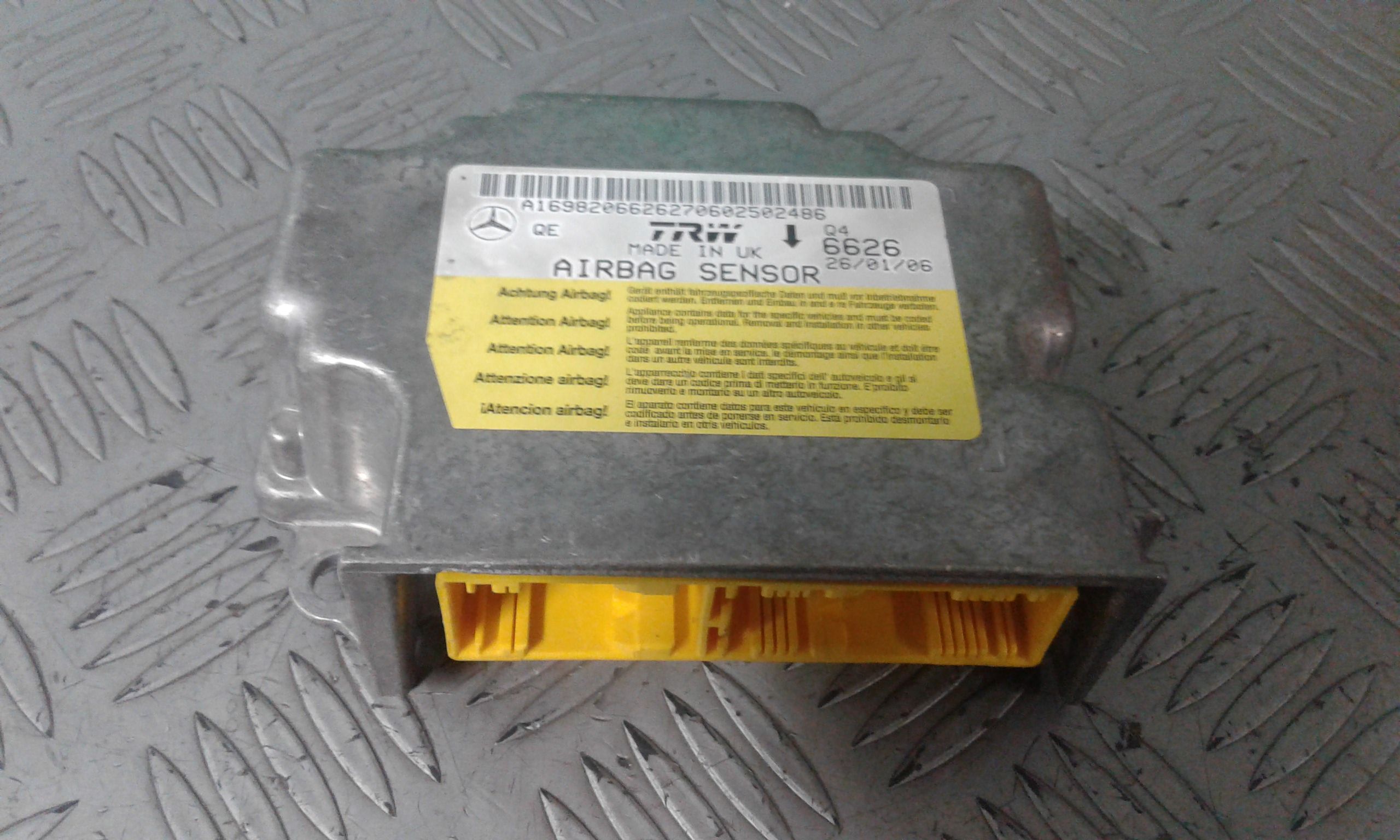 Centralina Comando Airbag A1698204085 Usato