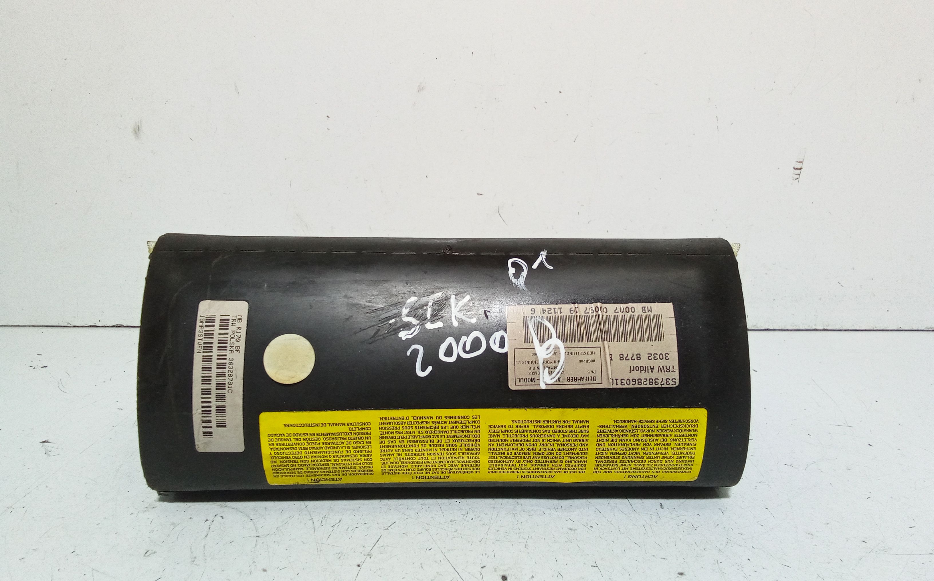 Dispositivo Airbag Lato Passeggero A2108600805 Usato