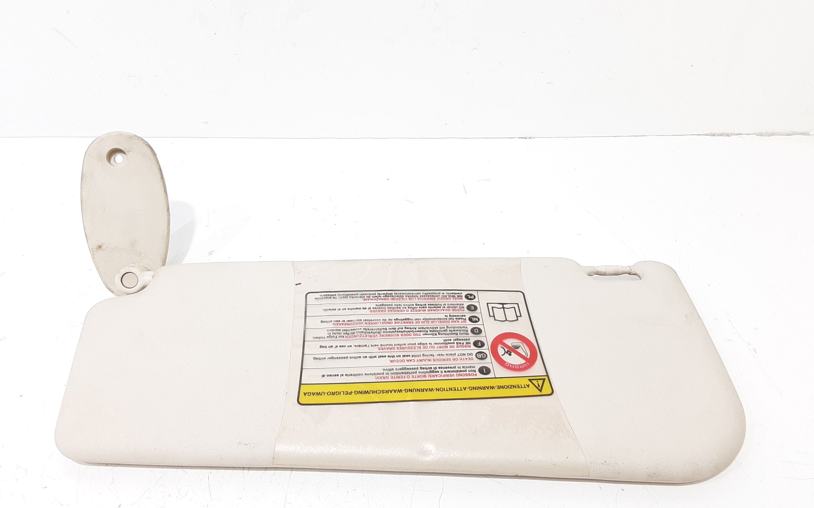 Aletta Parasole Parabrezza Destro 735411165 Usato