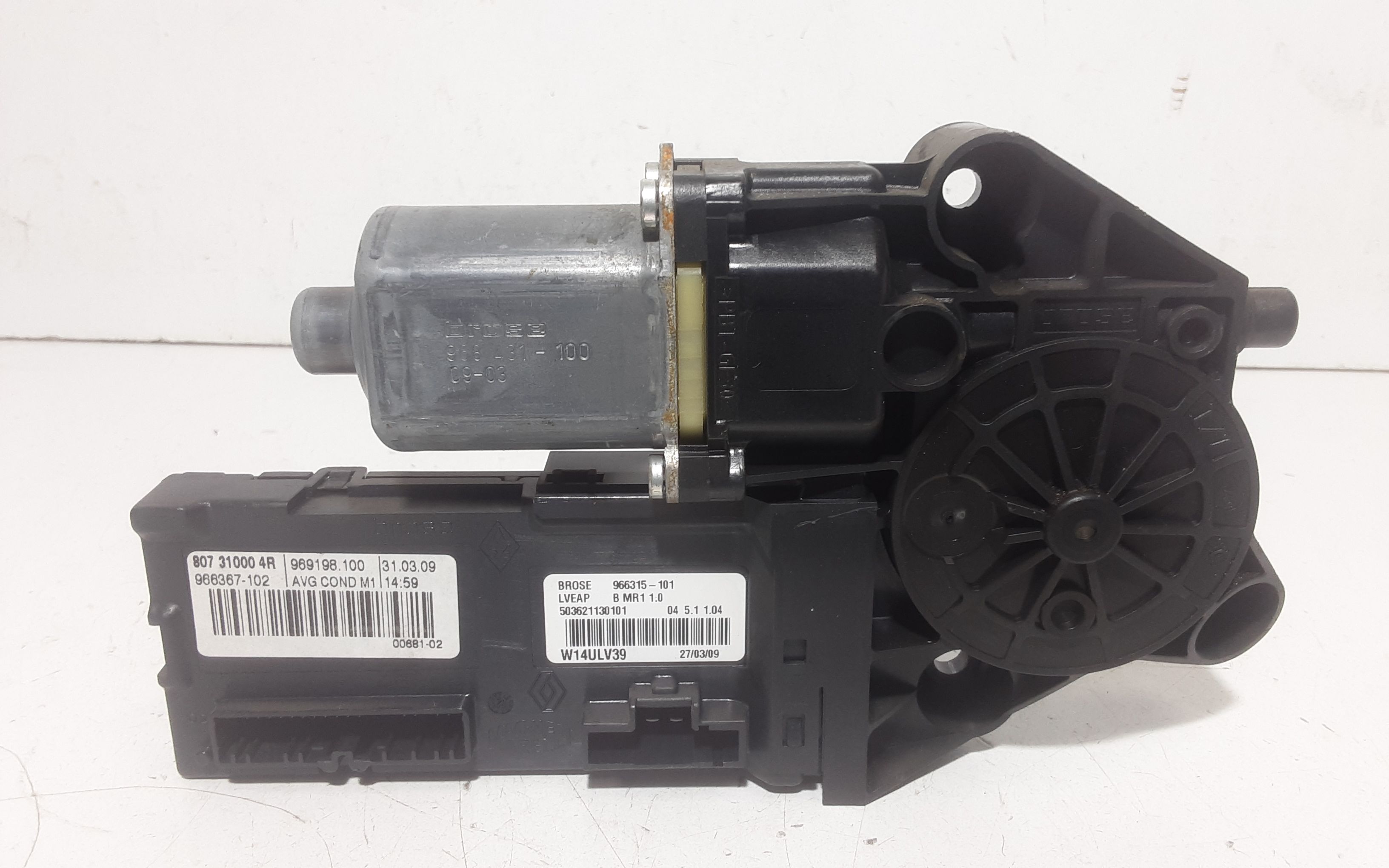 Motorino Alzacristallo Porta Ant. Sinistro 807310596R Usato