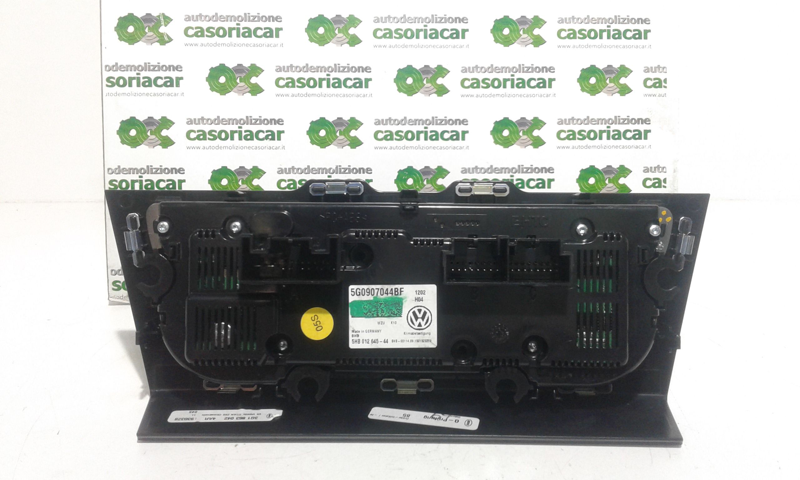 Blocco Comando Climatizzazione 5K0907044HAZJU Usato