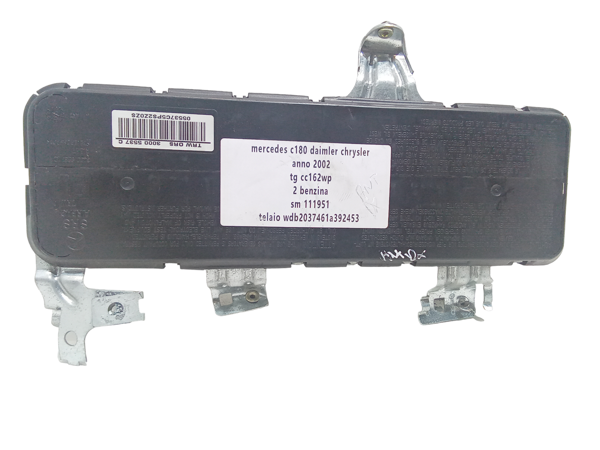 Dispositivo Airbag Porta Ant. Destro Usato