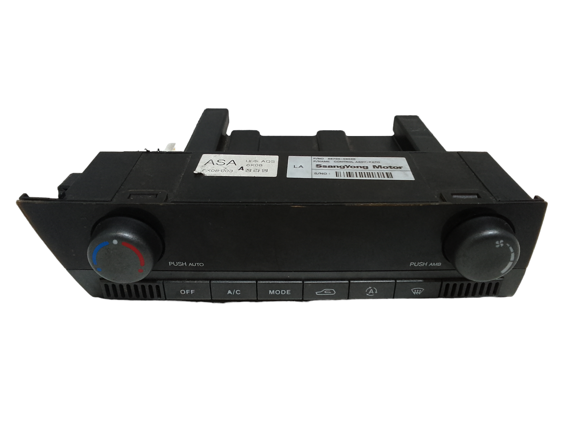 Blocco Comando Climatizzazione 6870009001HCC Usato