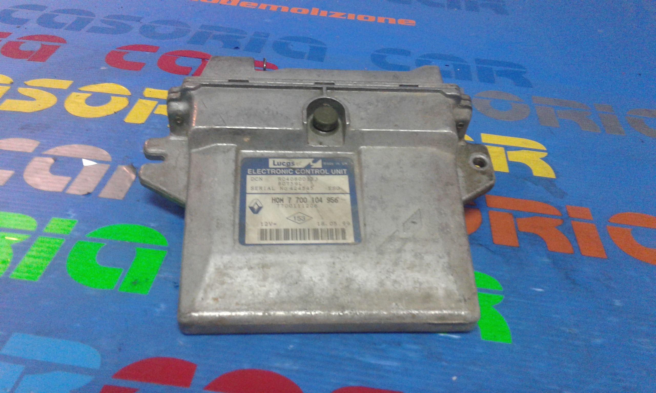 Centralina Iniezione 8200111120 Usato